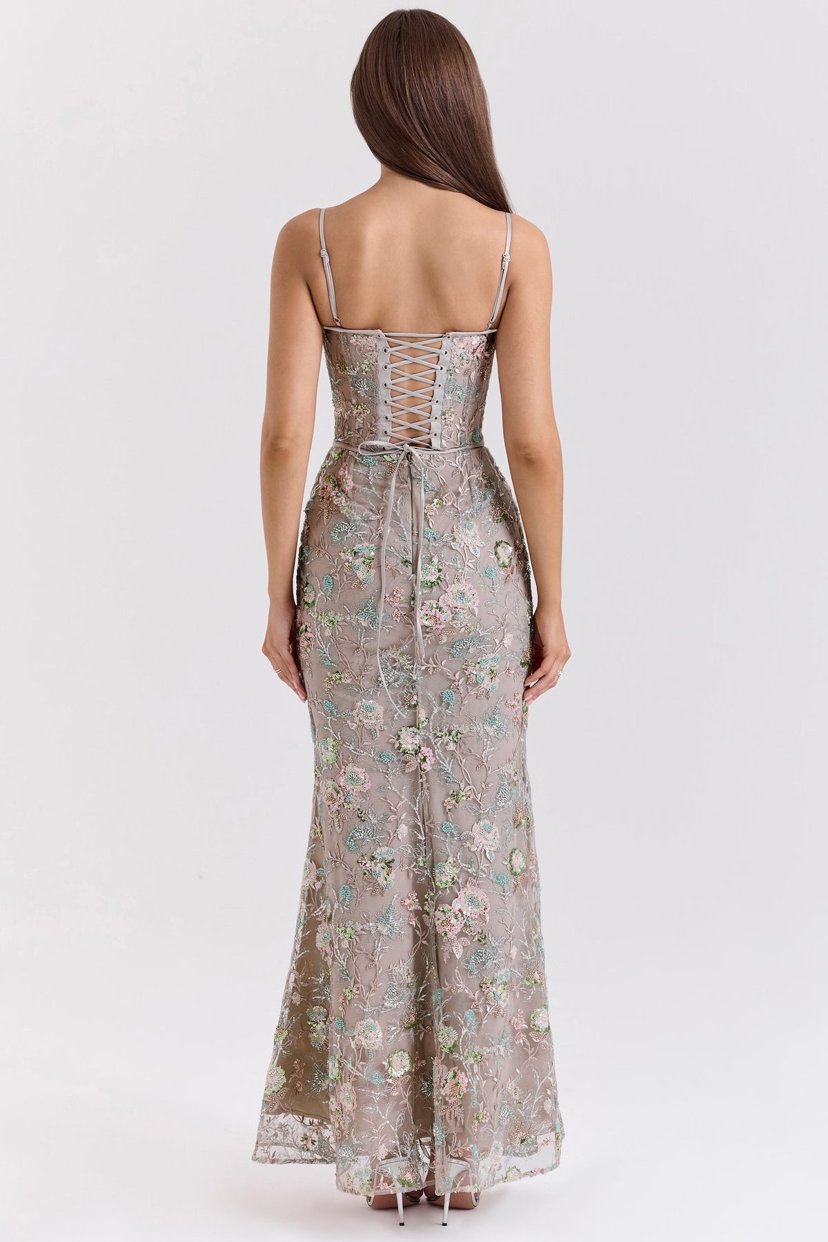 Naïma Embellished Corset Maxi Dress