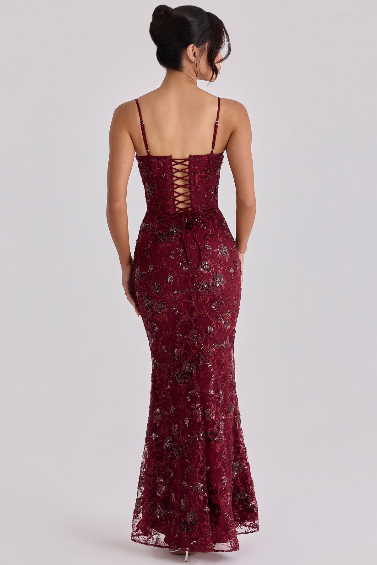 Naïma Embellished Corset Maxi Dress