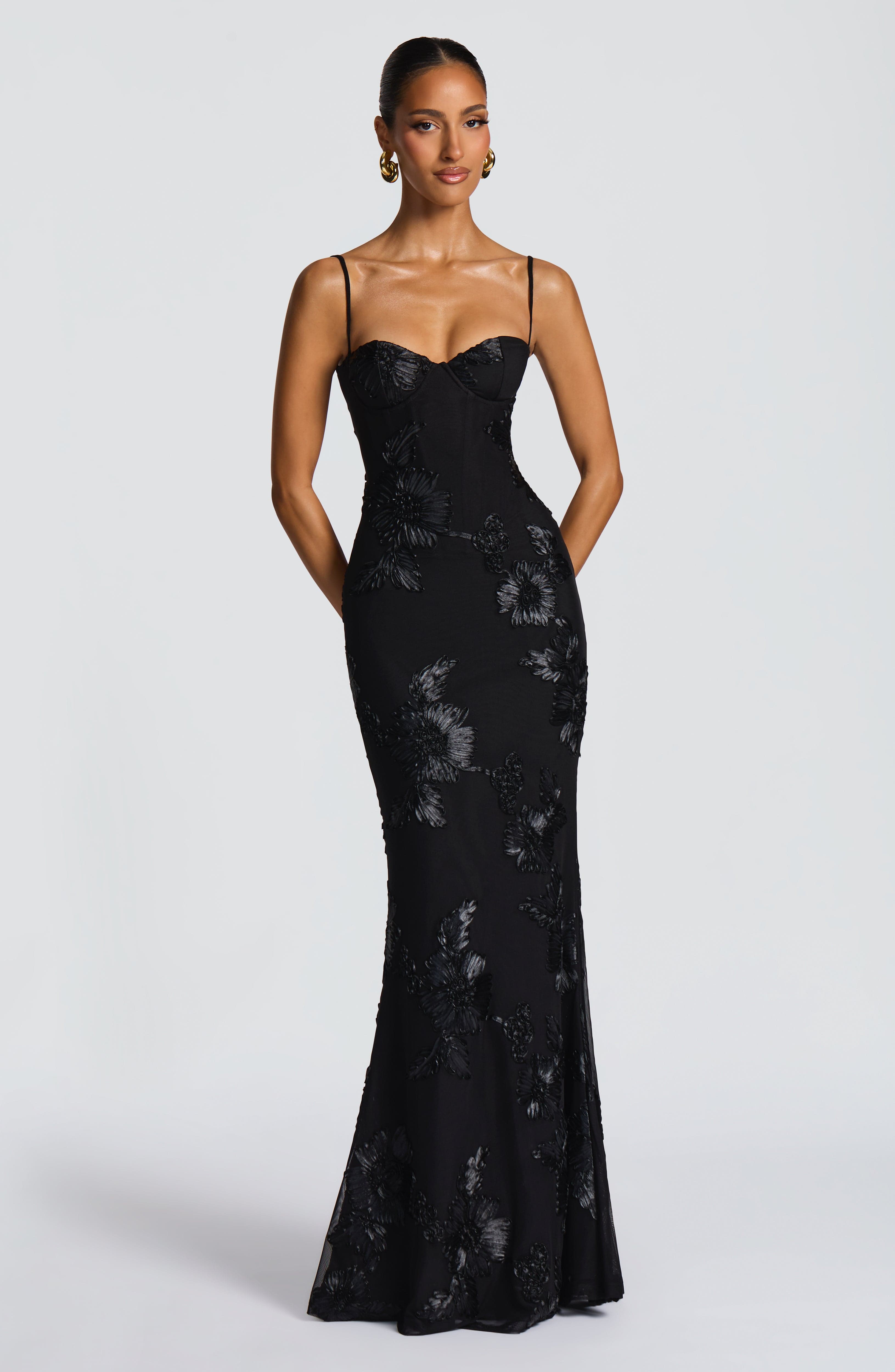Nefertiti Corset Maxi Dress