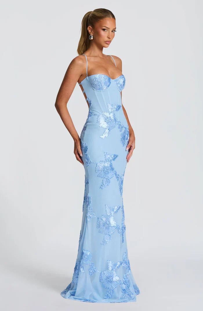 Nefertiti Corset Maxi Dress