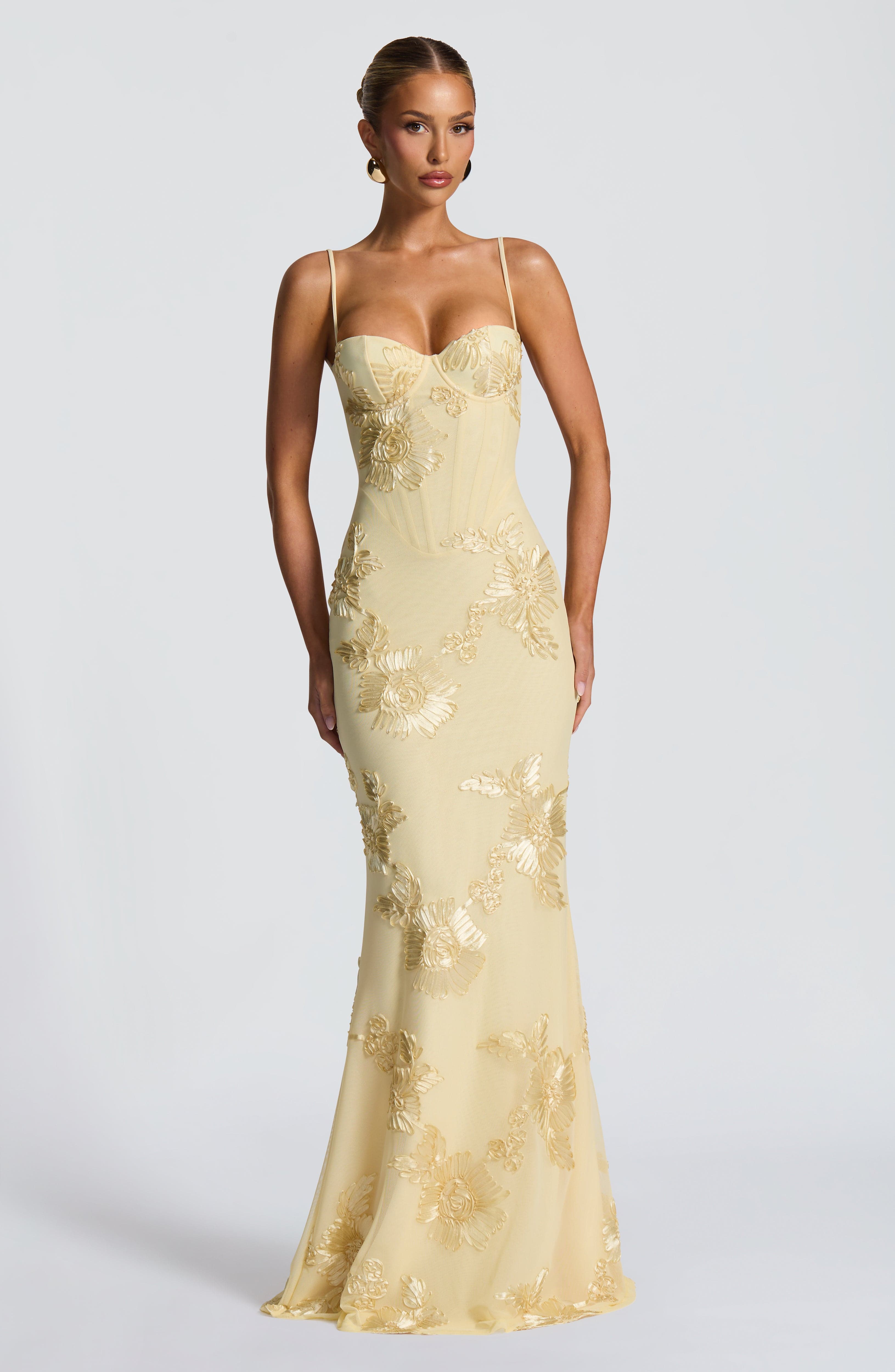 Nefertiti Corset Maxi Dress