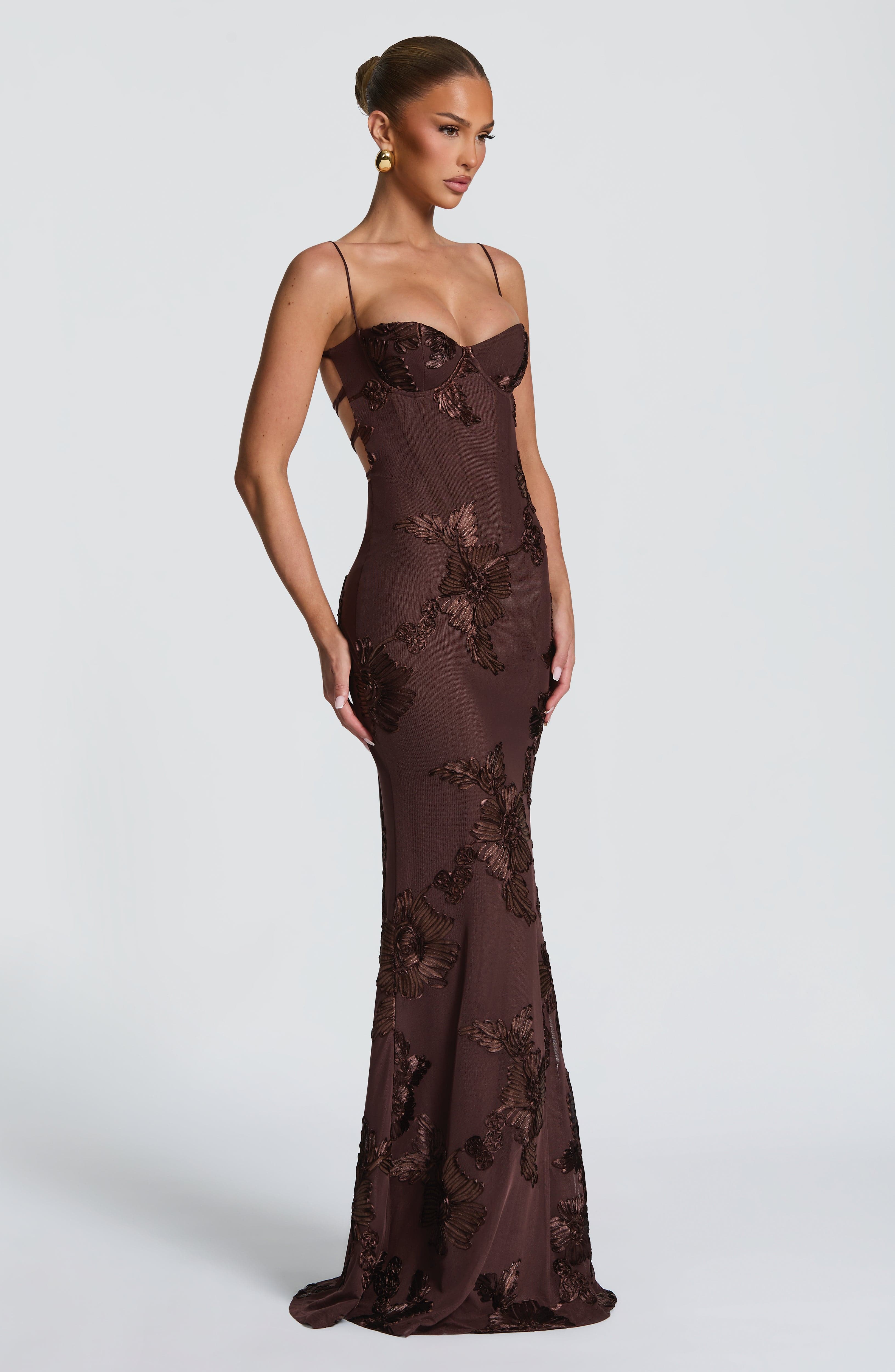 Nefertiti Corset Maxi Dress