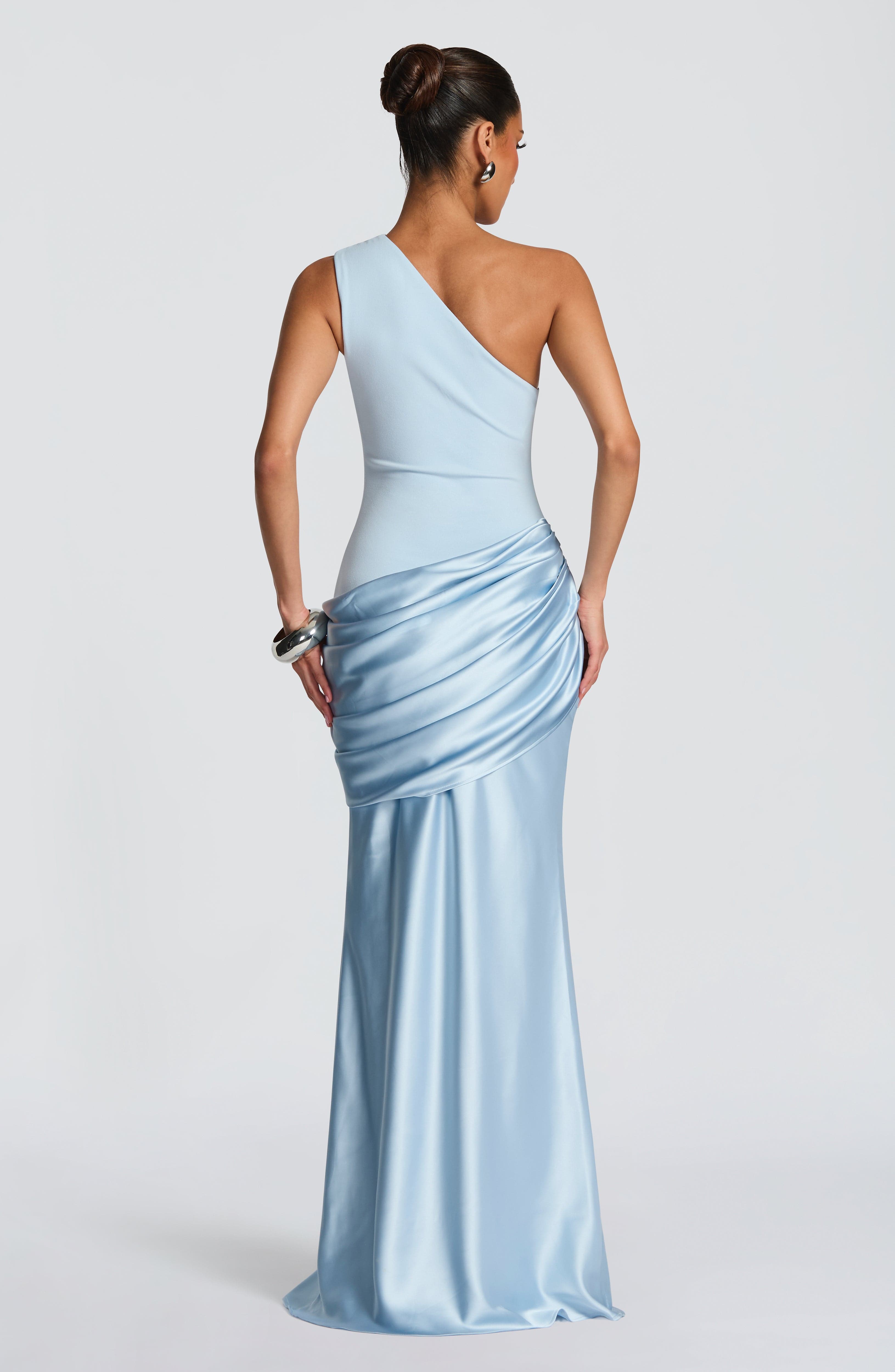 Violette Asymmetric Maxi Dress