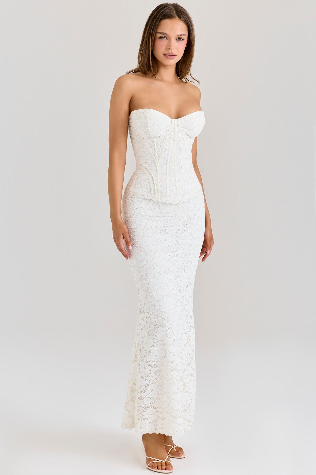 Solaine Lace Maxi Dress
