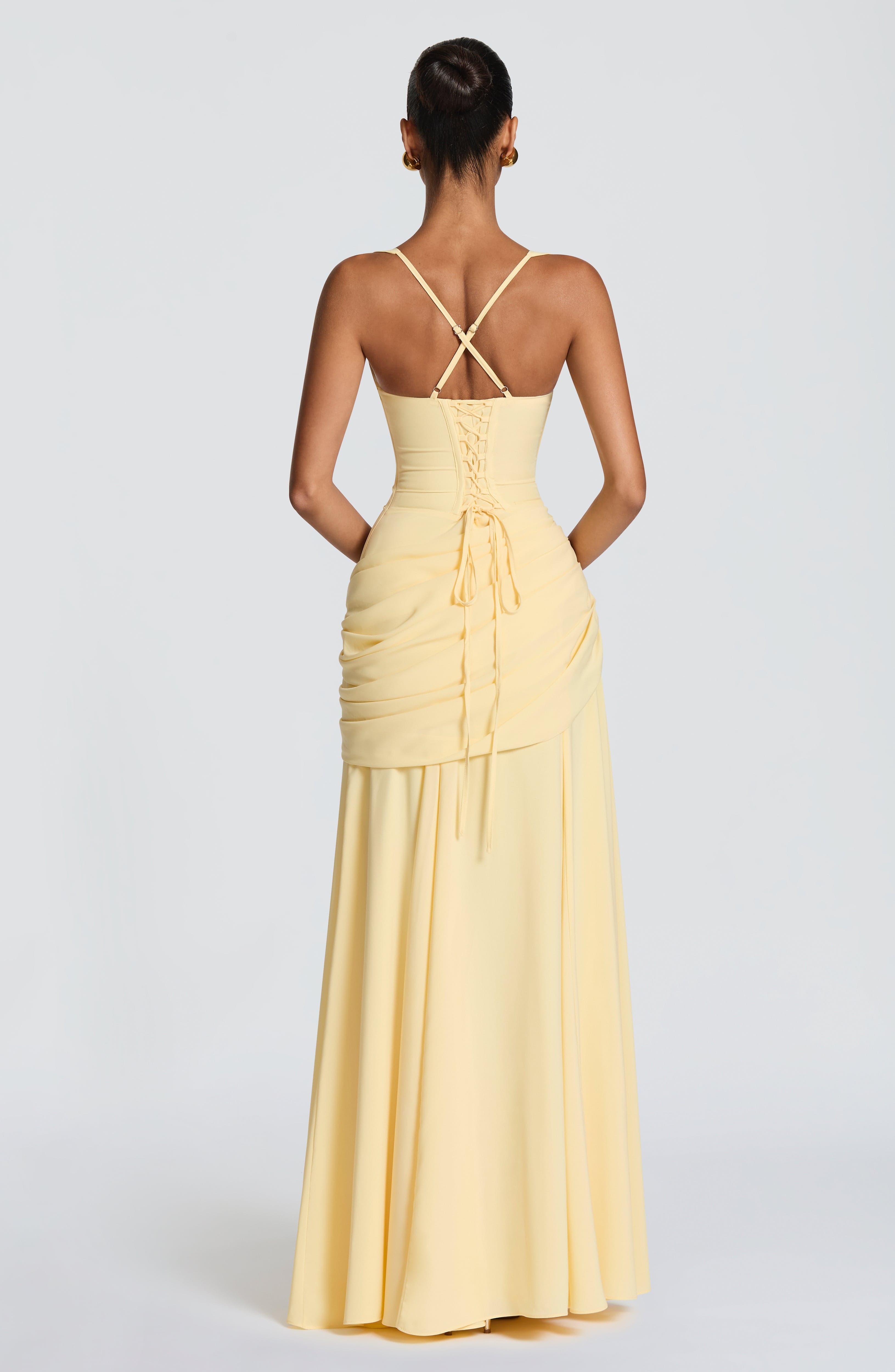 Adeline Chiffon Maxi Dress
