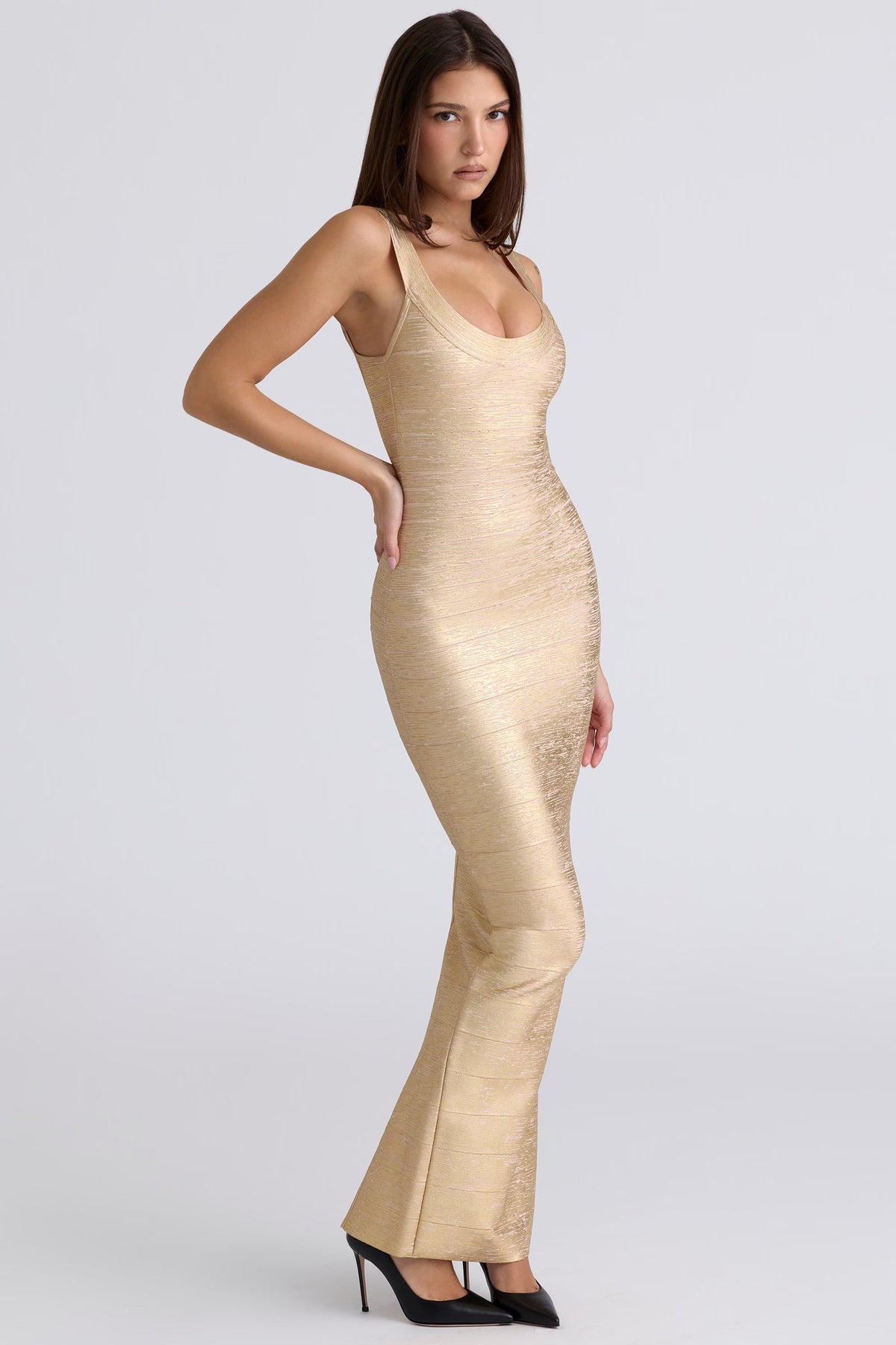 Noor Body Bandage Maxi Dress