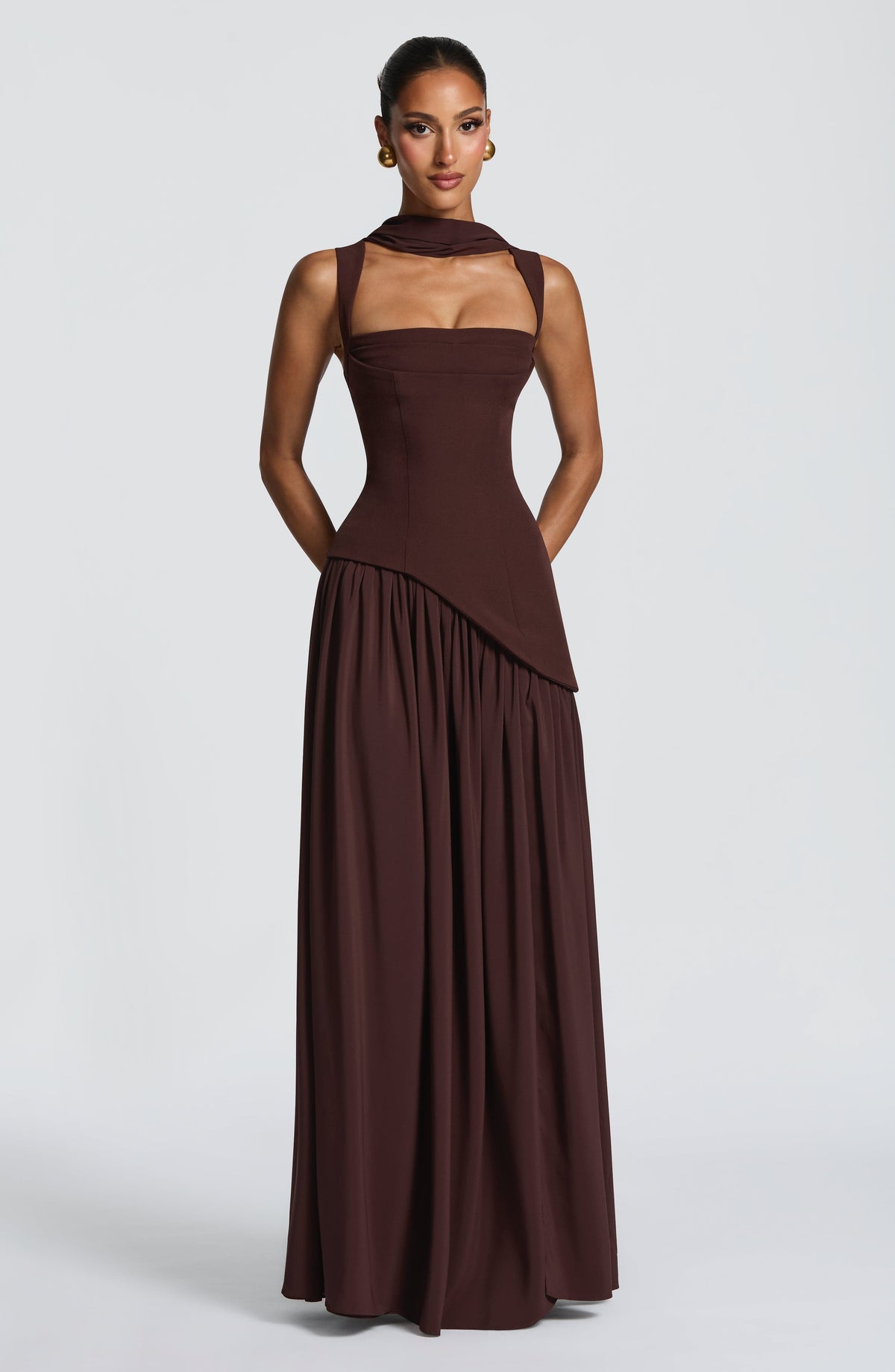 Tullulah Corset Maxi Dress