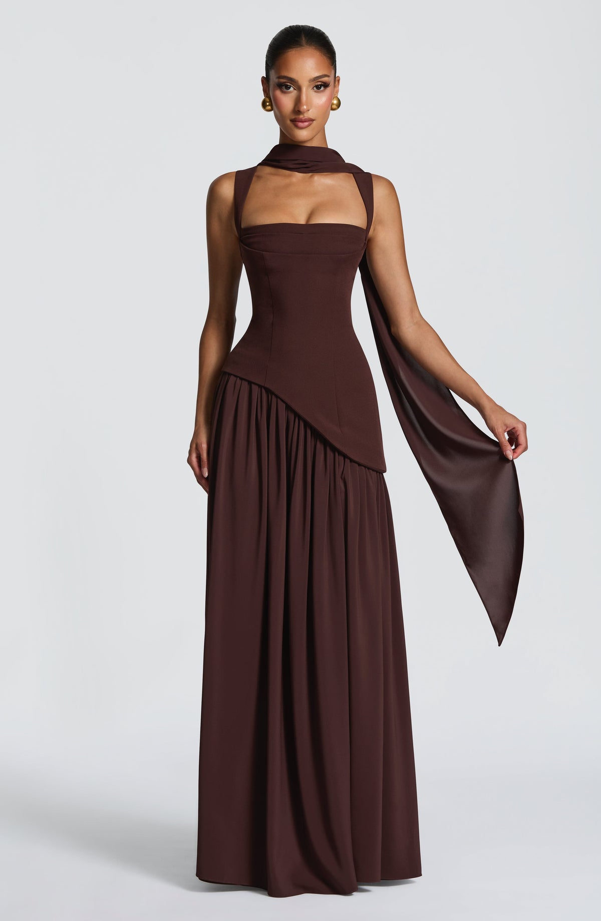Tullulah Corset Maxi Dress