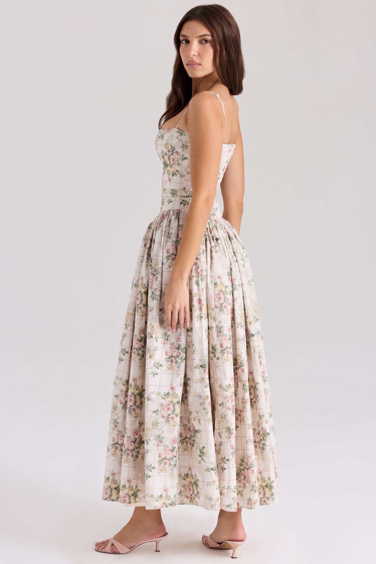 Elvaris Rose Midi Dress