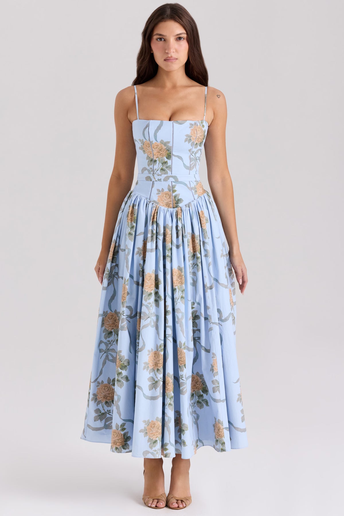 Elvaris Rose Midi Dress