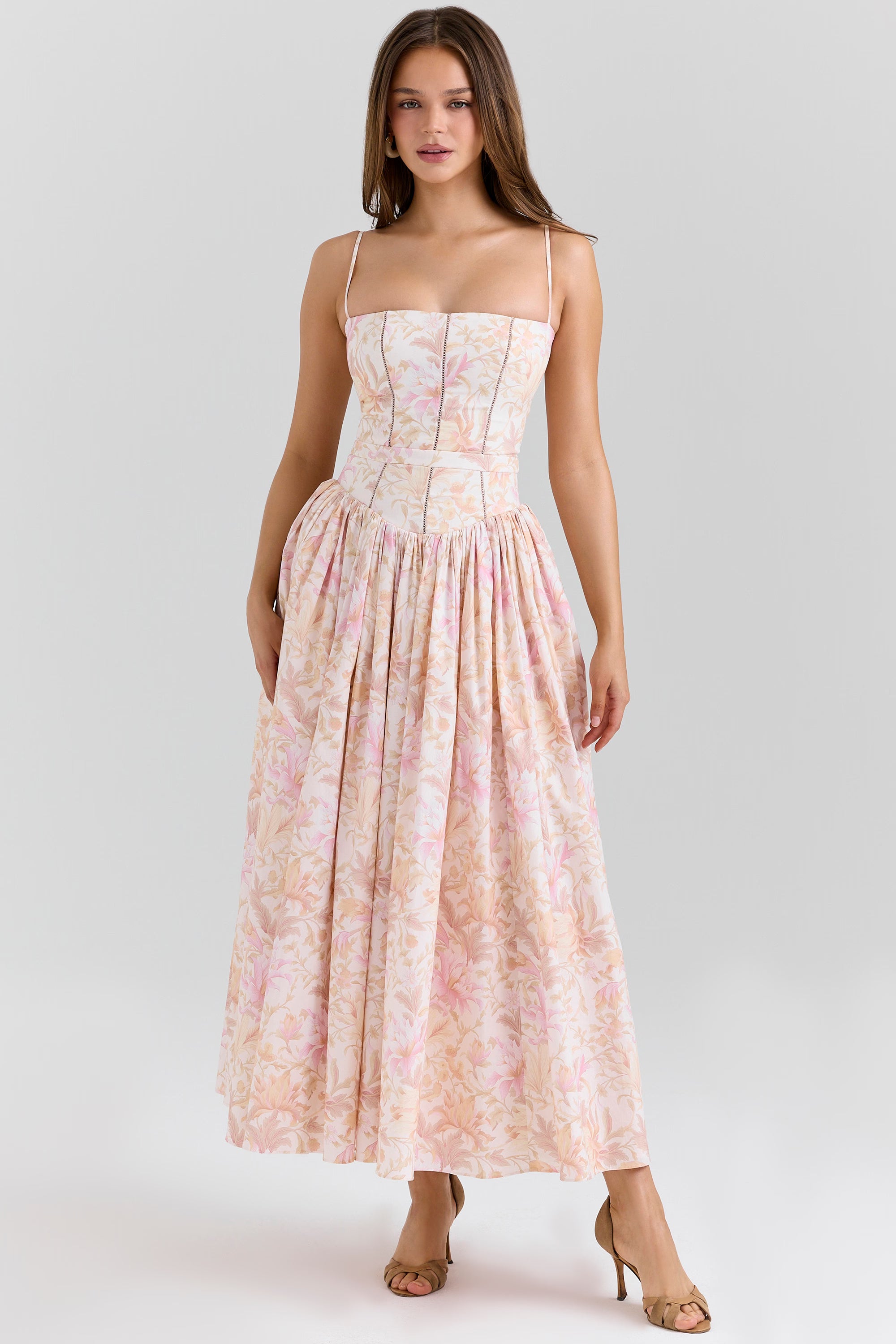 Elvaris Rose Midi Dress