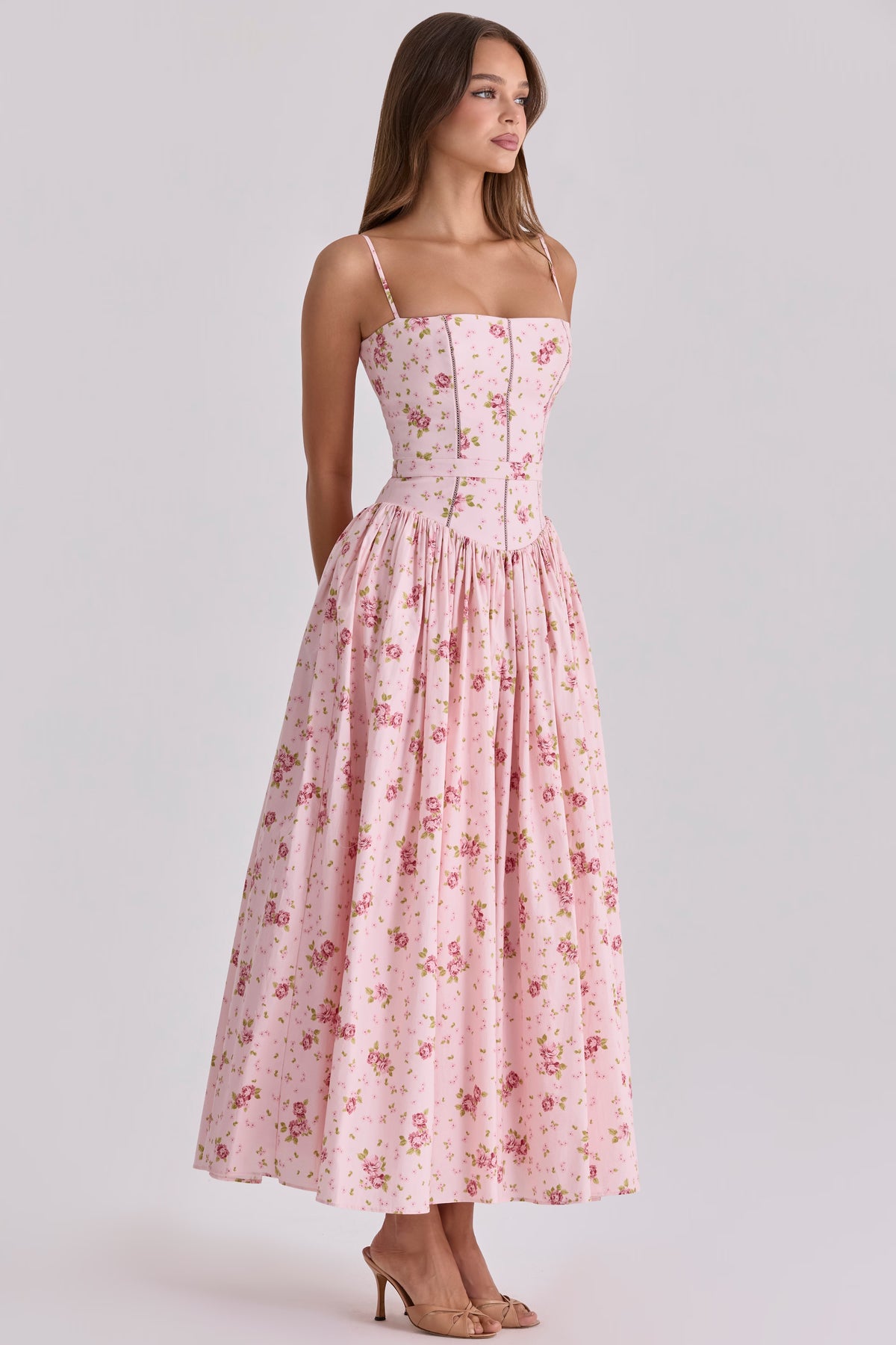 Elvaris Rose Midi Dress