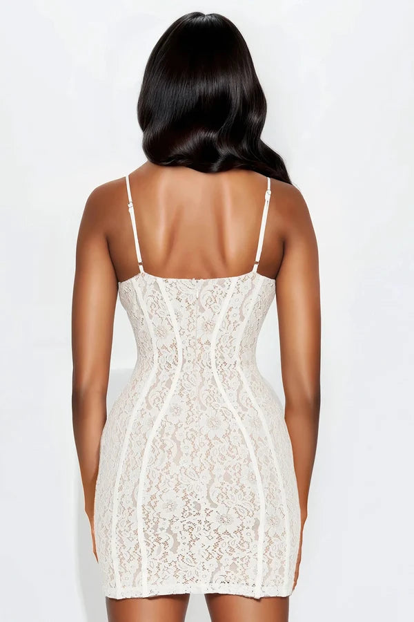 Evarielle Lace Mini Dress