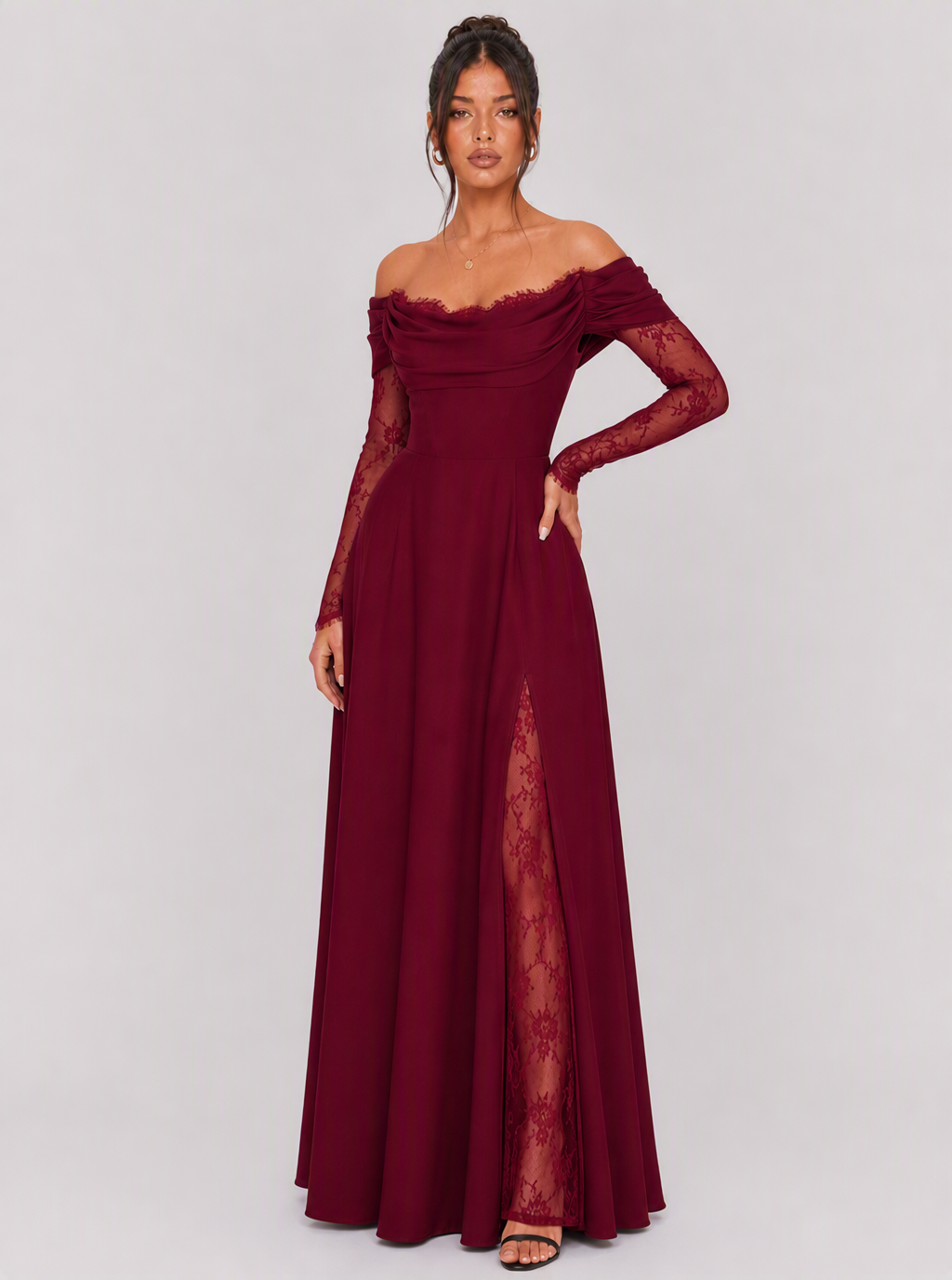 Estelle Lace Maxi Dress