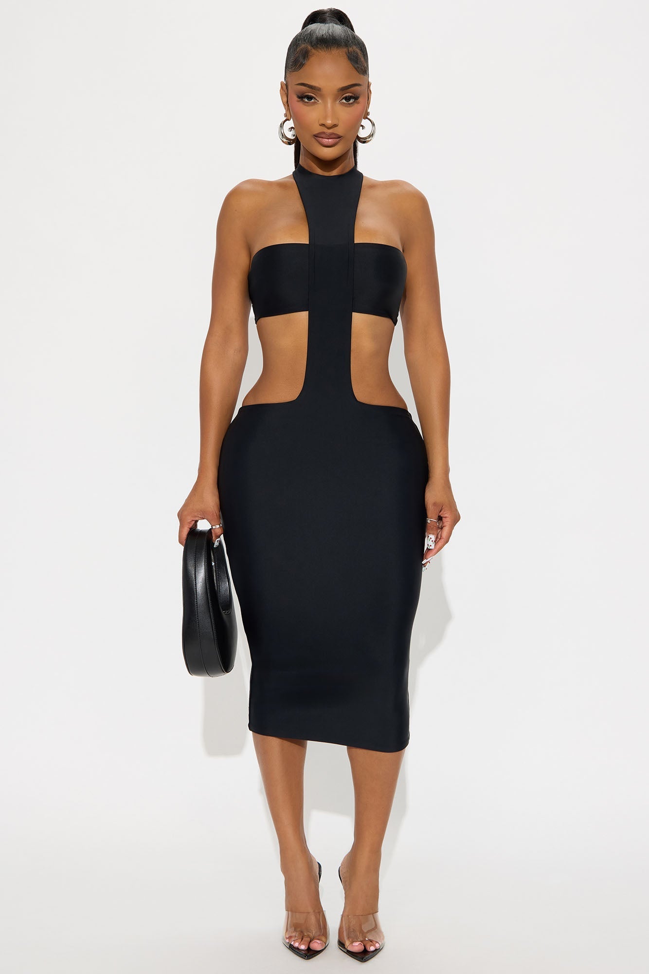 Kaia Double-Lined Midi Dress