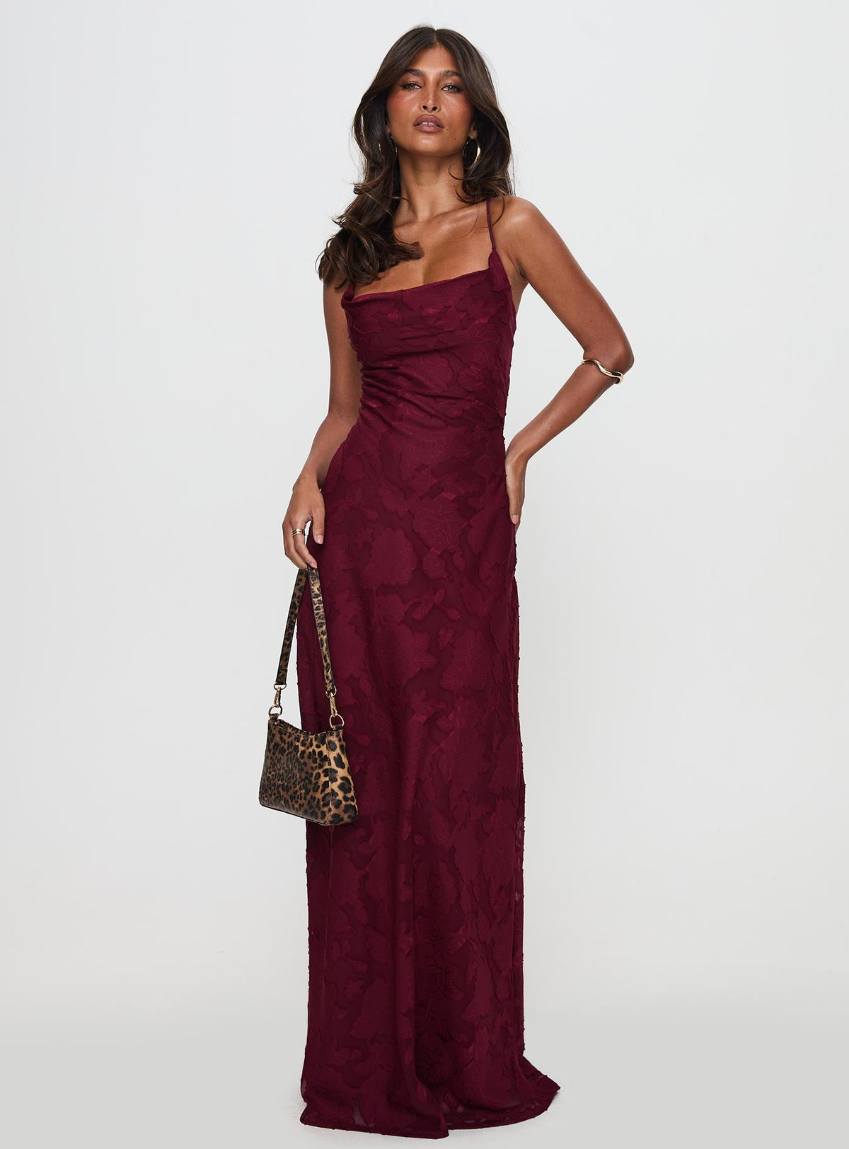 Celine Burnout Maxi Dress