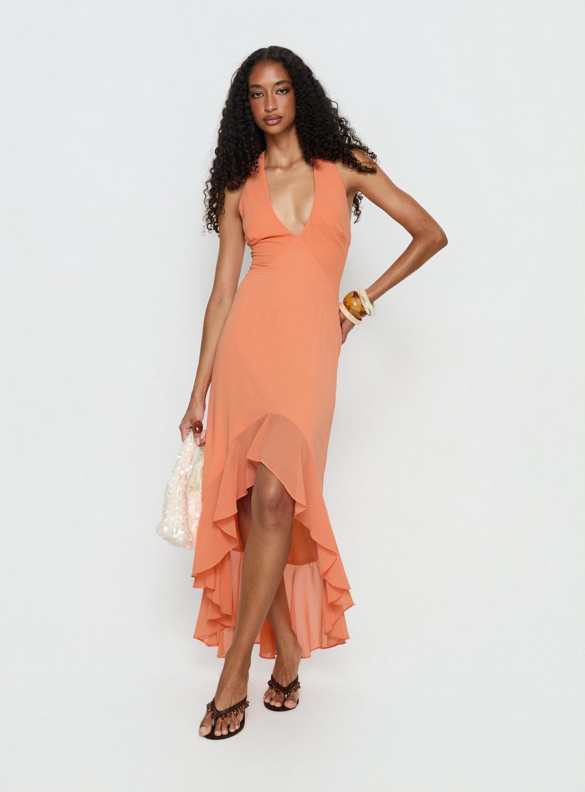 Solara Halter Maxi Dress