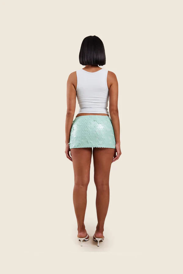 Sequin Mini Skirt