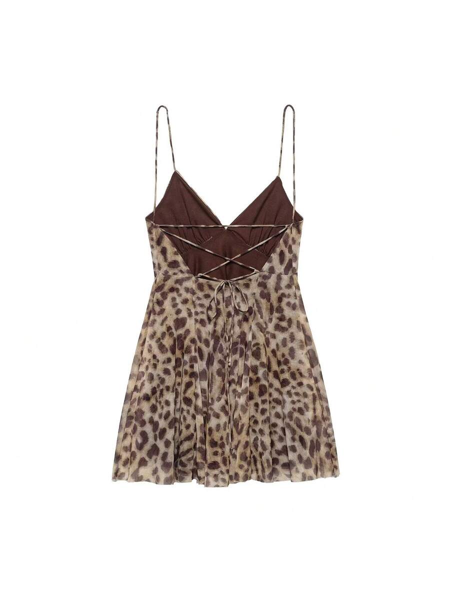 Elarisse Leopard Mini Dress