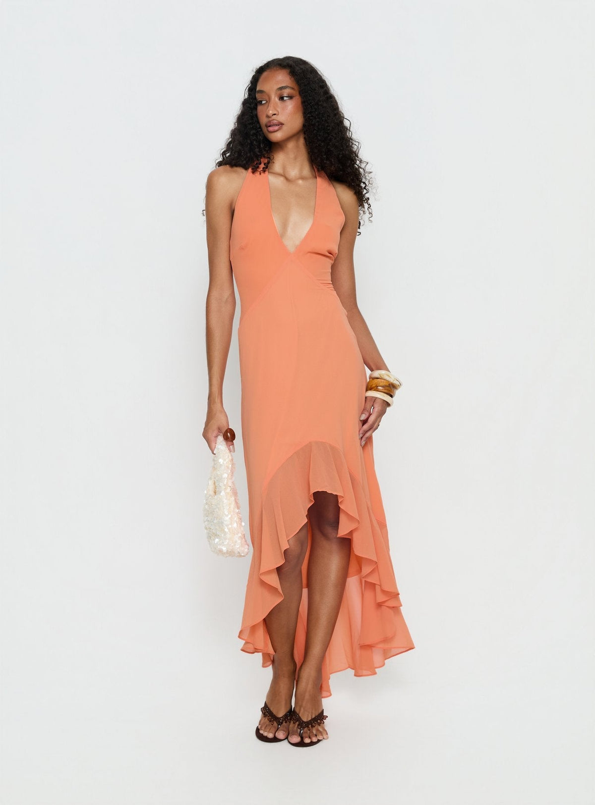 Solara Halter Maxi Dress