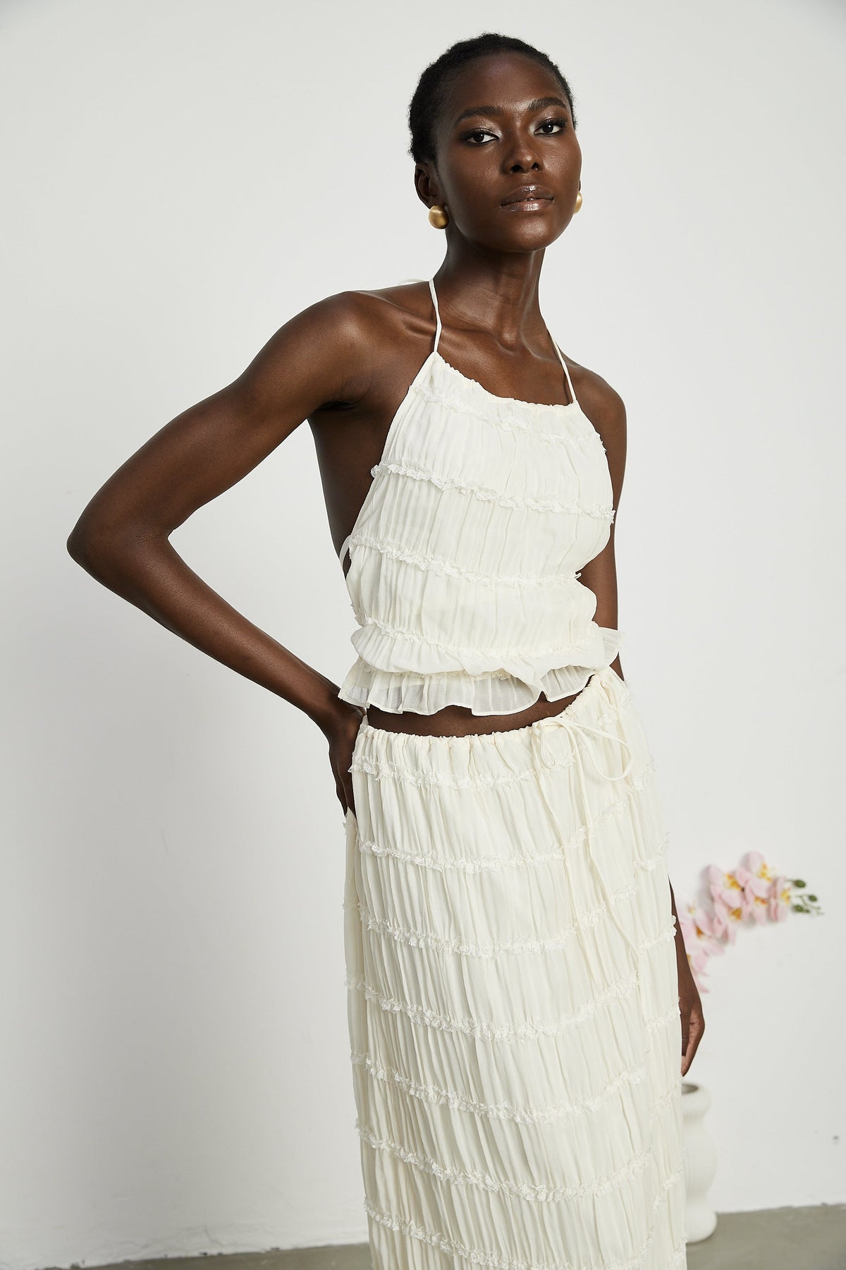 Giselle Pleated Set
