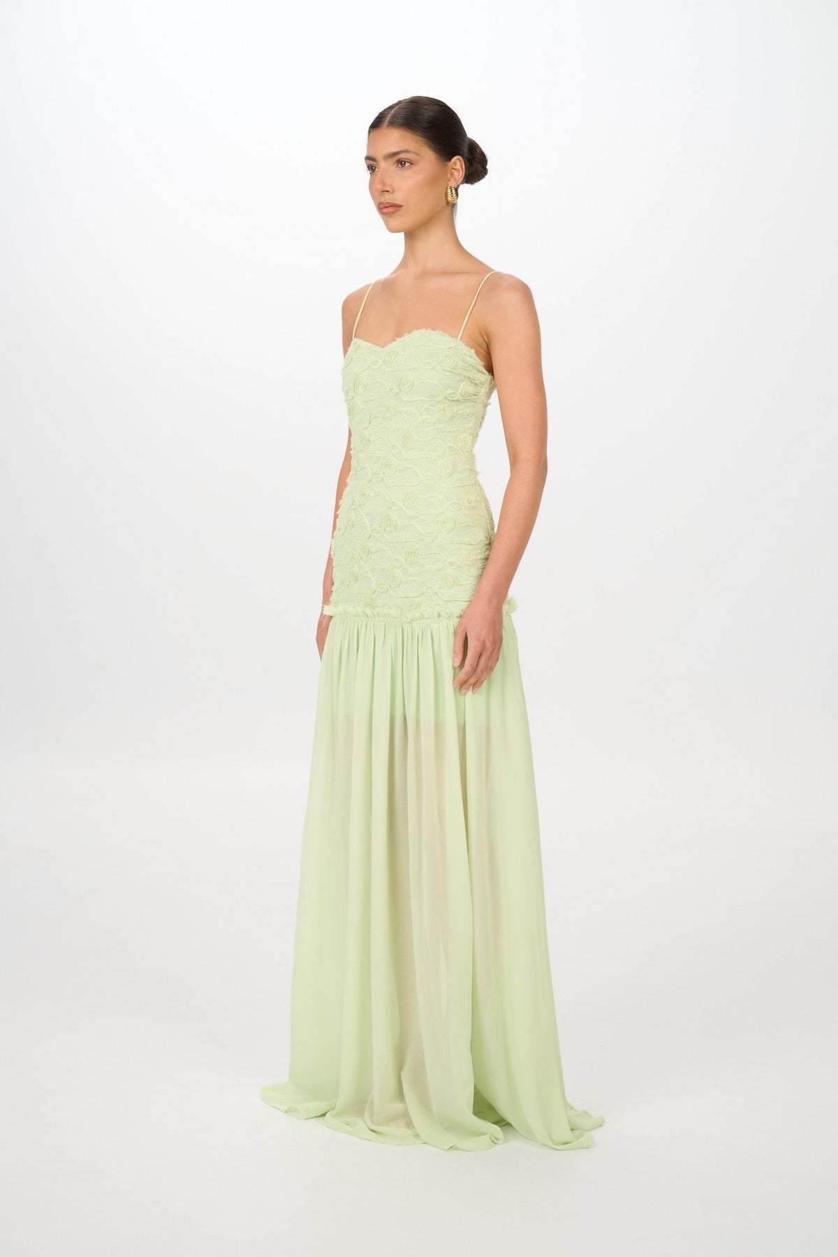 Renata Rosette Maxi Dress