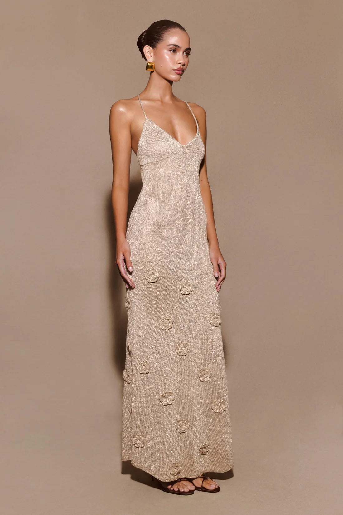 Sorelia Crochet Maxi Dress