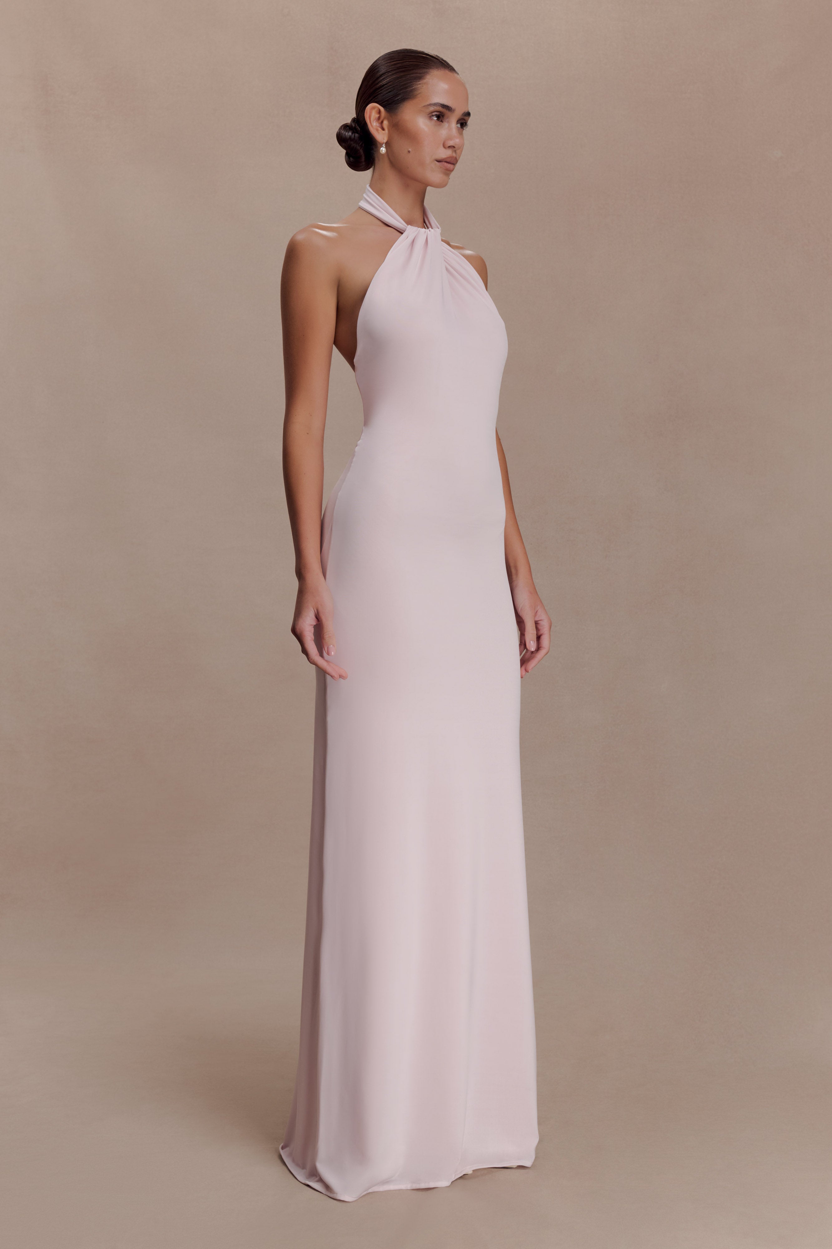 Vaelora Halter Maxi Dress
