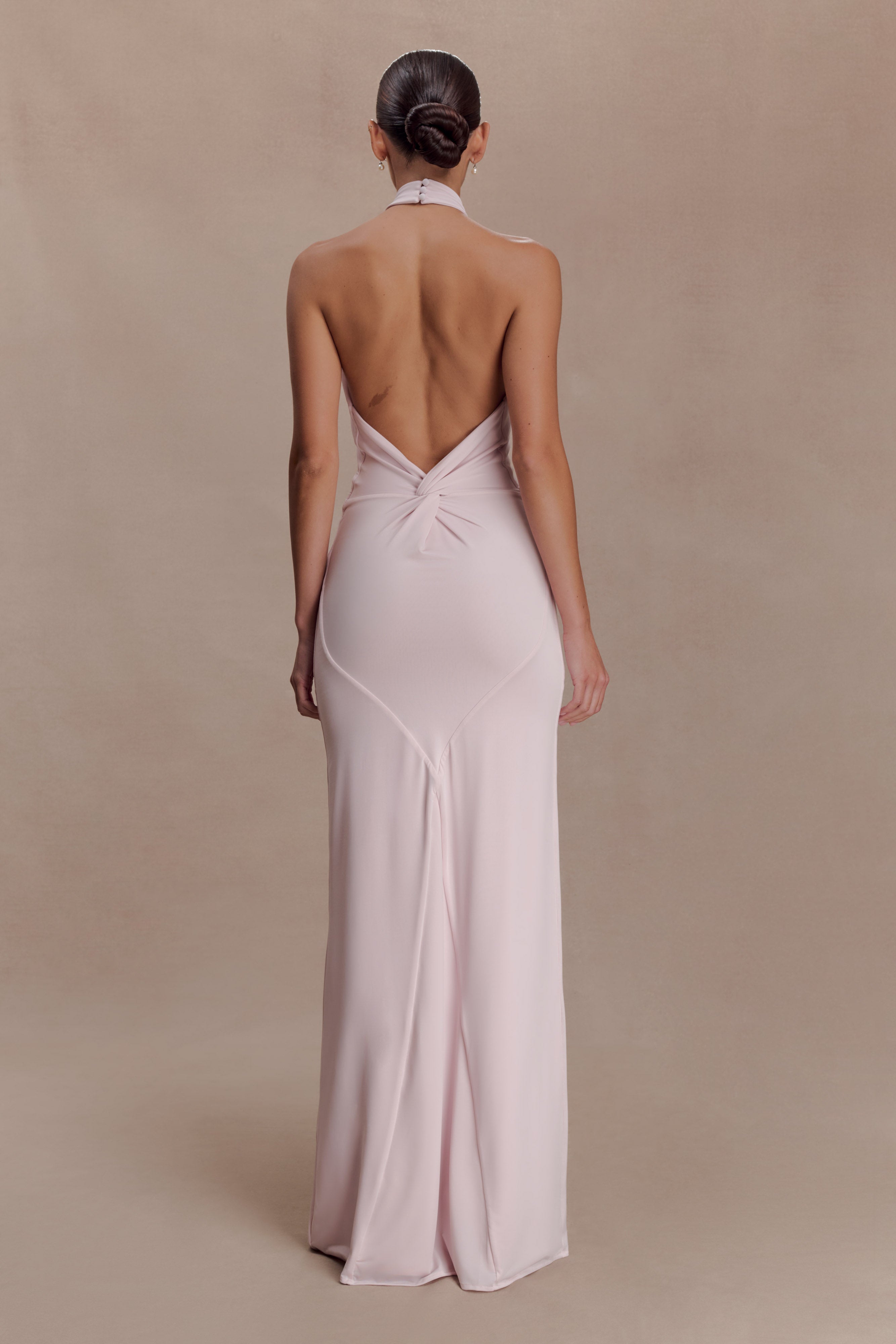 Vaelora Halter Maxi Dress