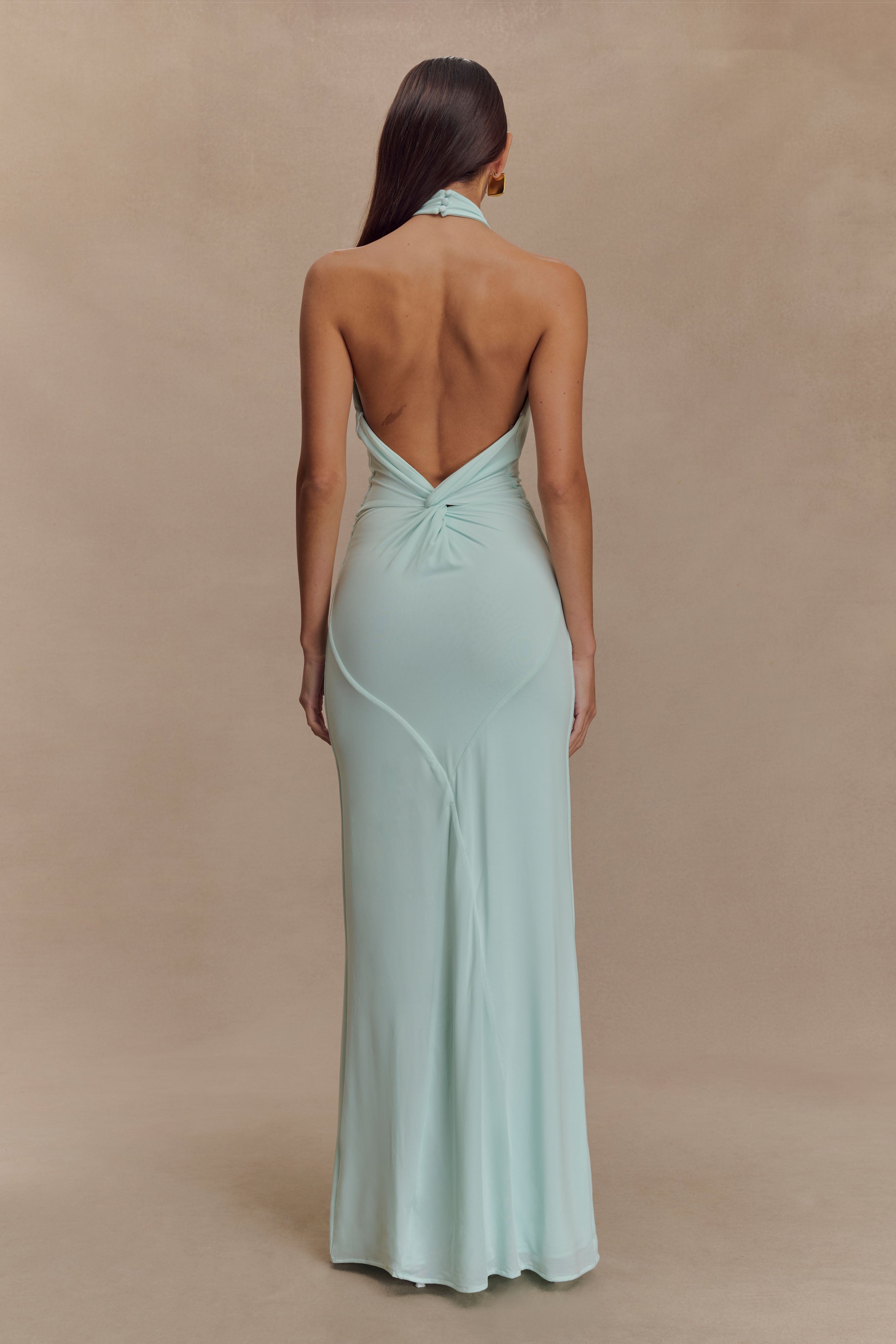 Vaelora Halter Maxi Dress