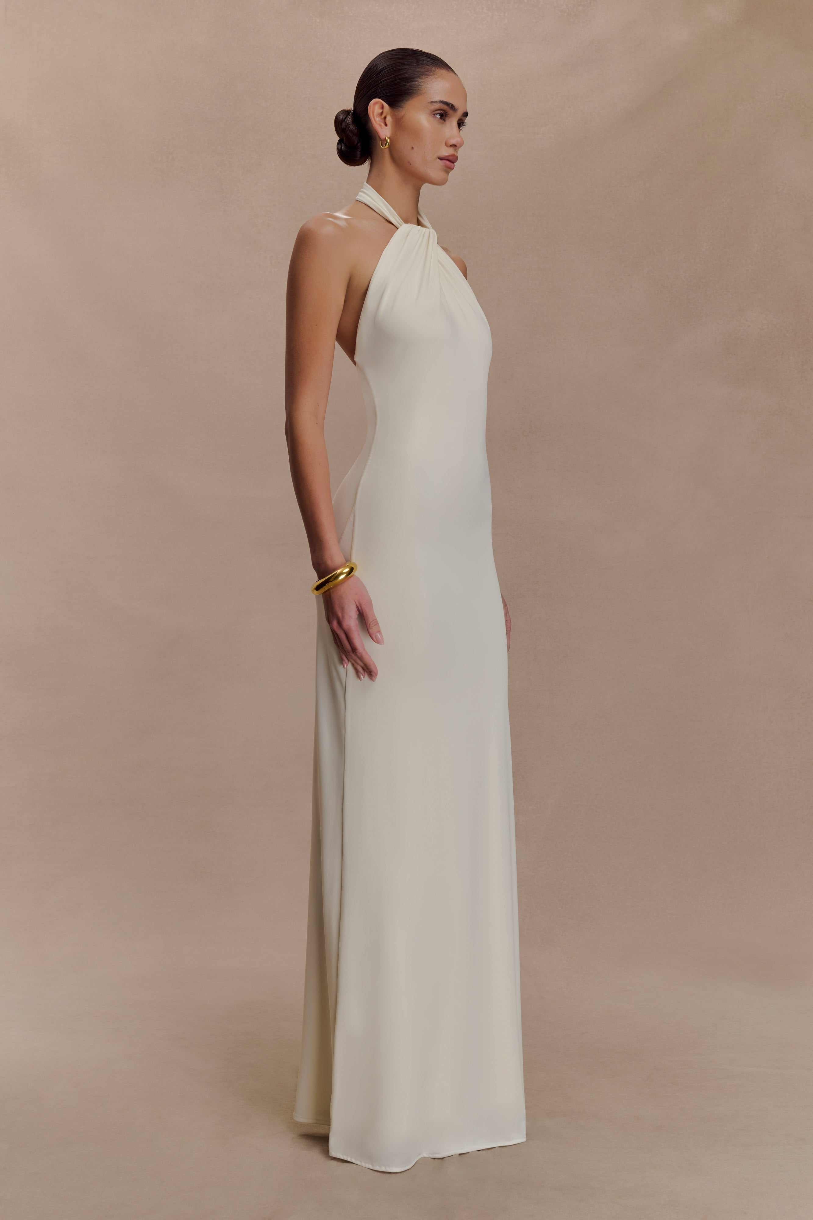 Vaelora Halter Maxi Dress
