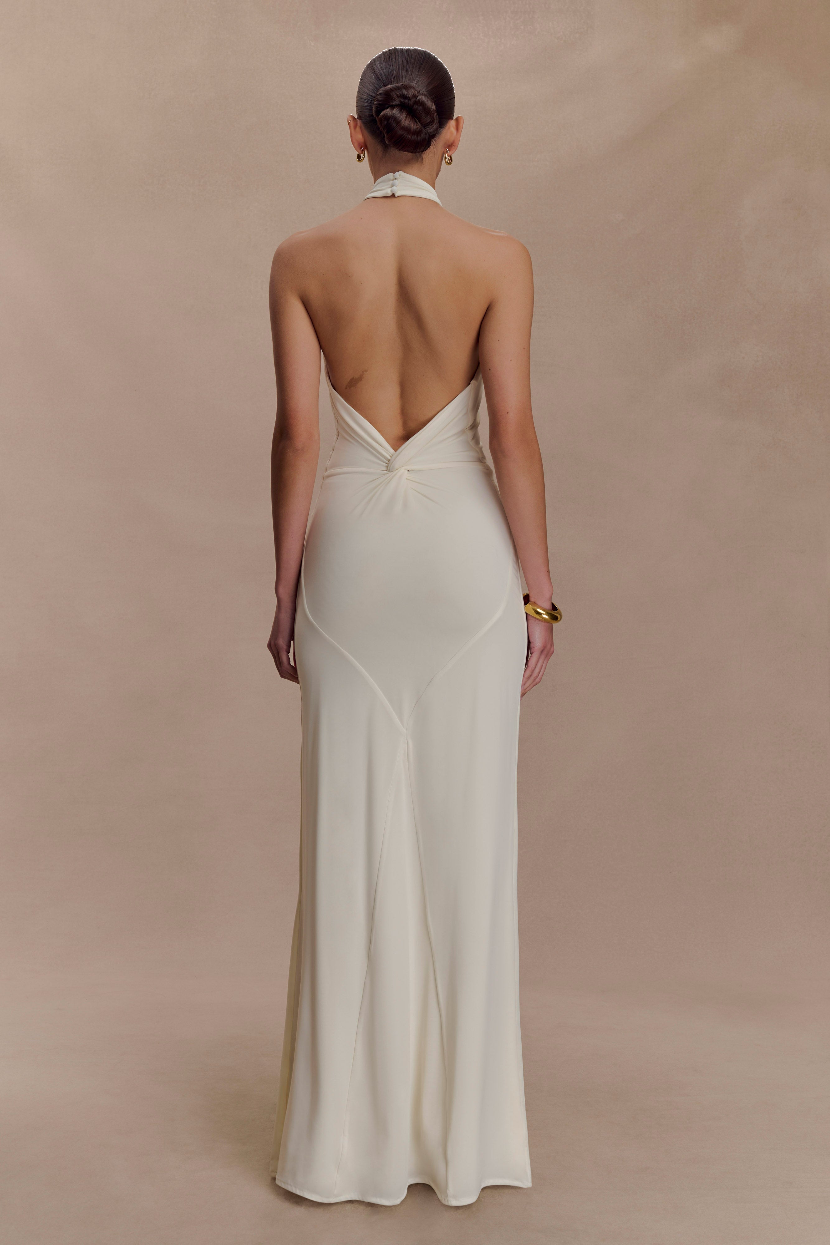 Vaelora Halter Maxi Dress