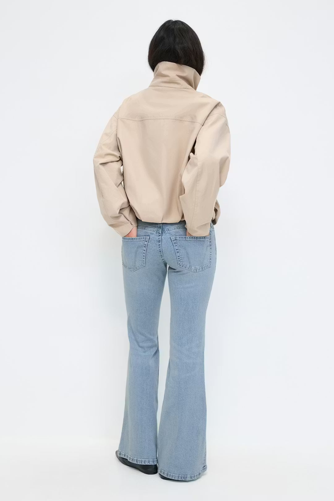 Liora Low Rise Flare Denim