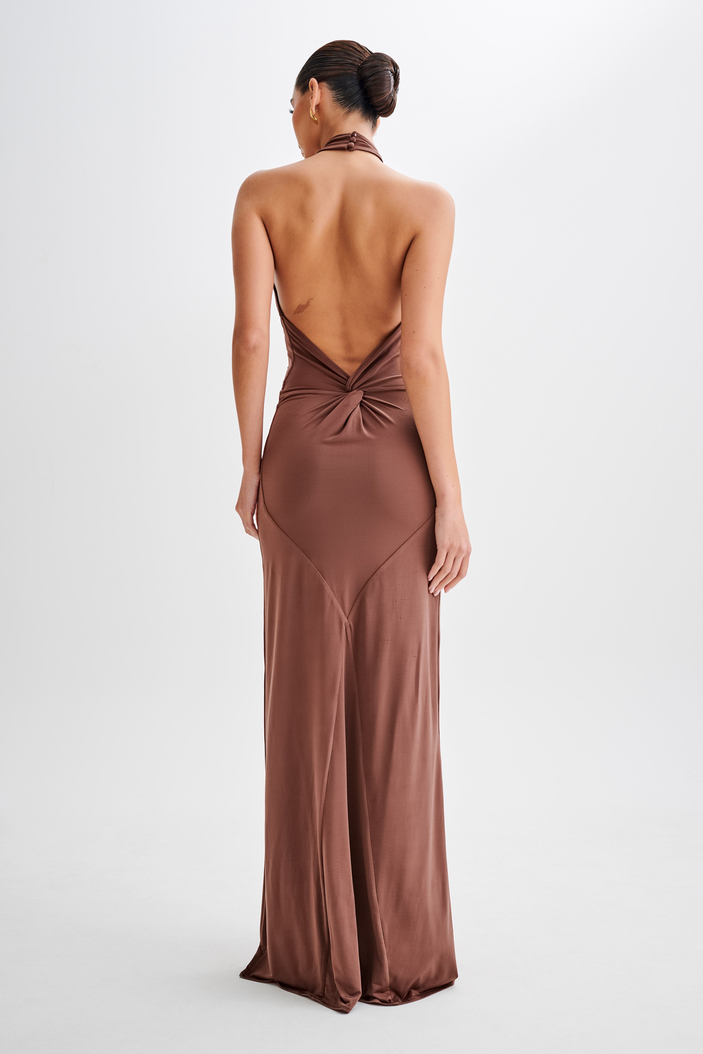 Vaelora Halter Maxi Dress
