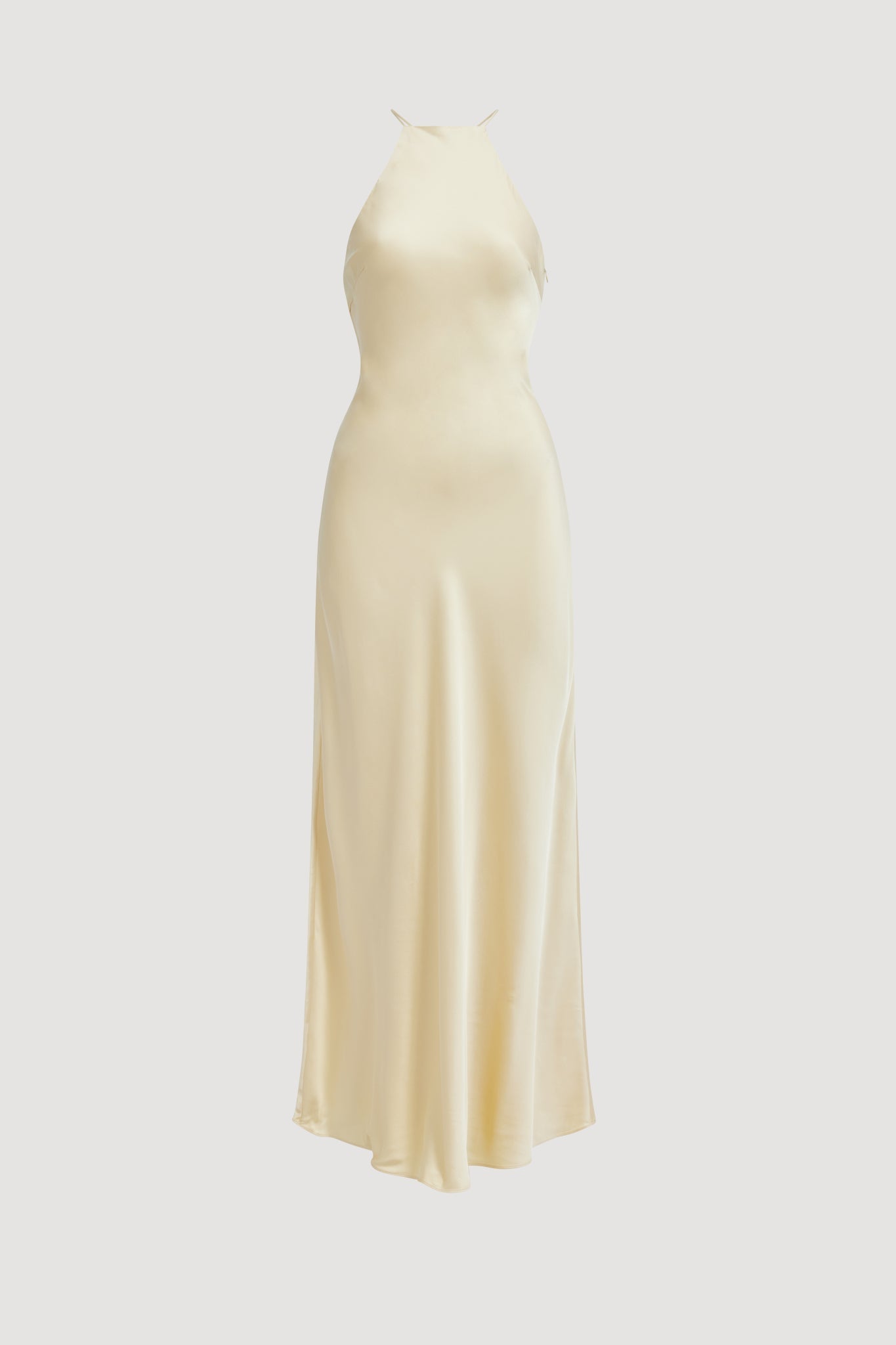 Isadora Beaded Halter Maxi Dress
