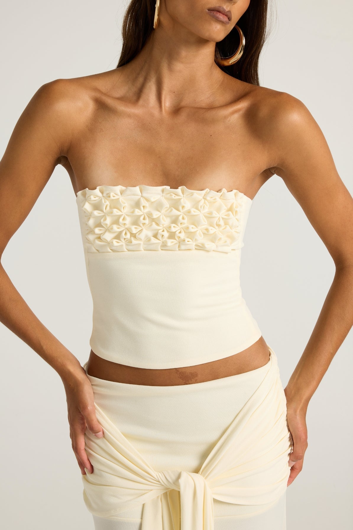 Jude Smocked Bandeau Top