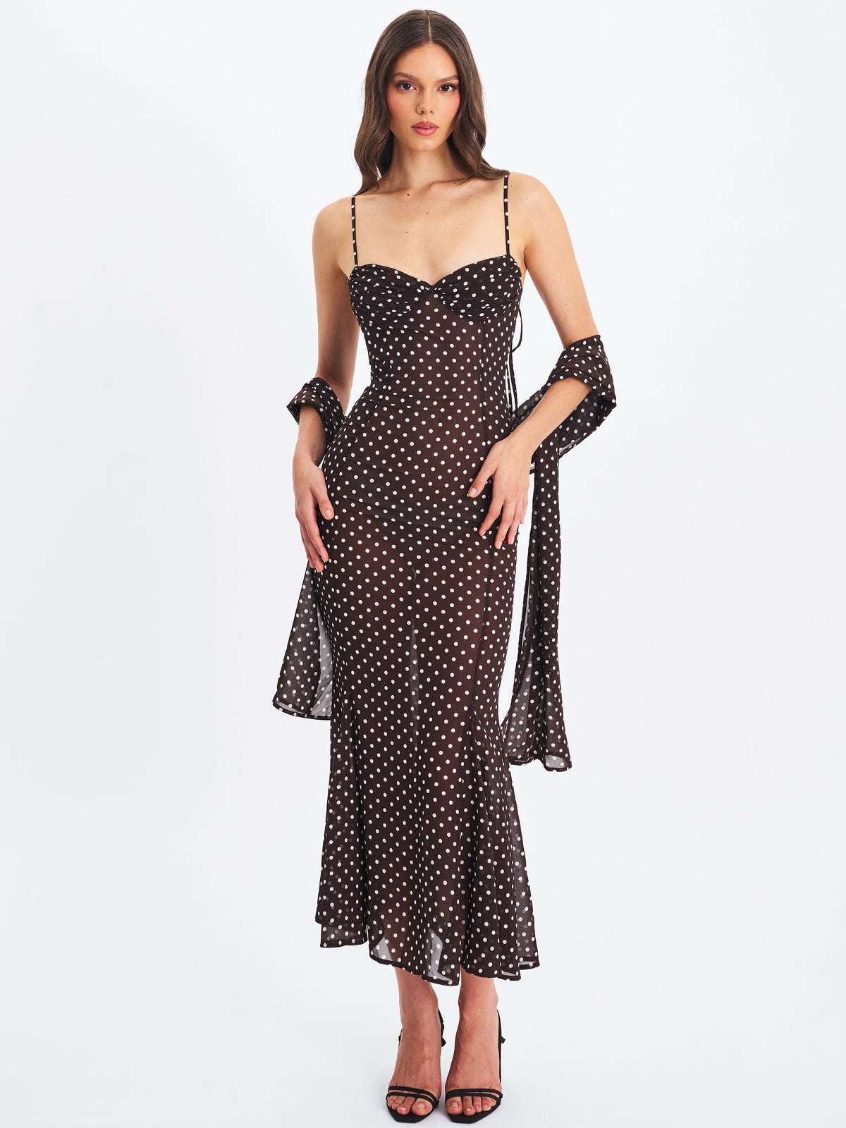 Yadira Chiffon Maxi Dress