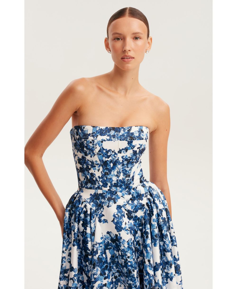 Celeste Strapless Maxi Dress