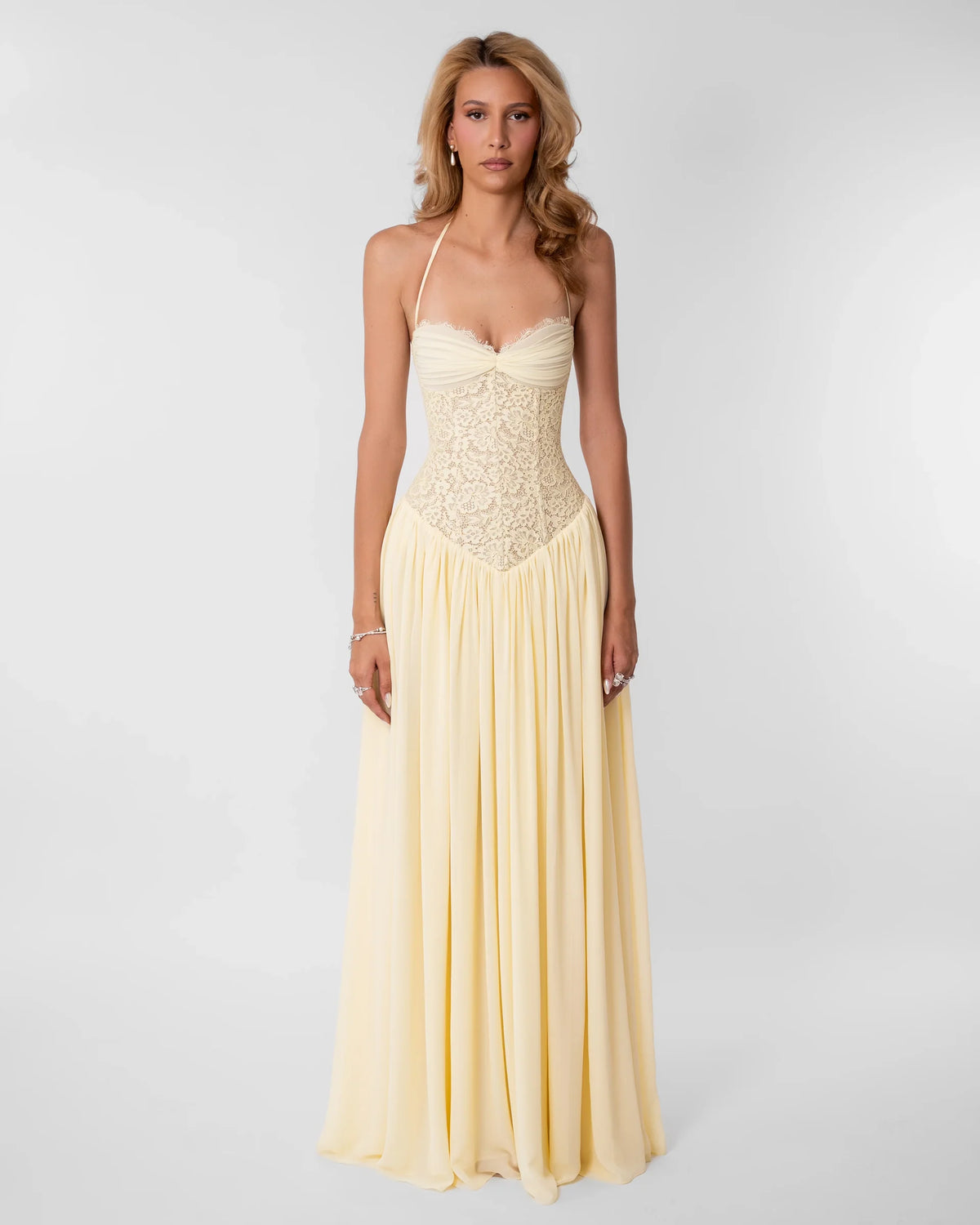 Elvaria Corset Maxi Dress