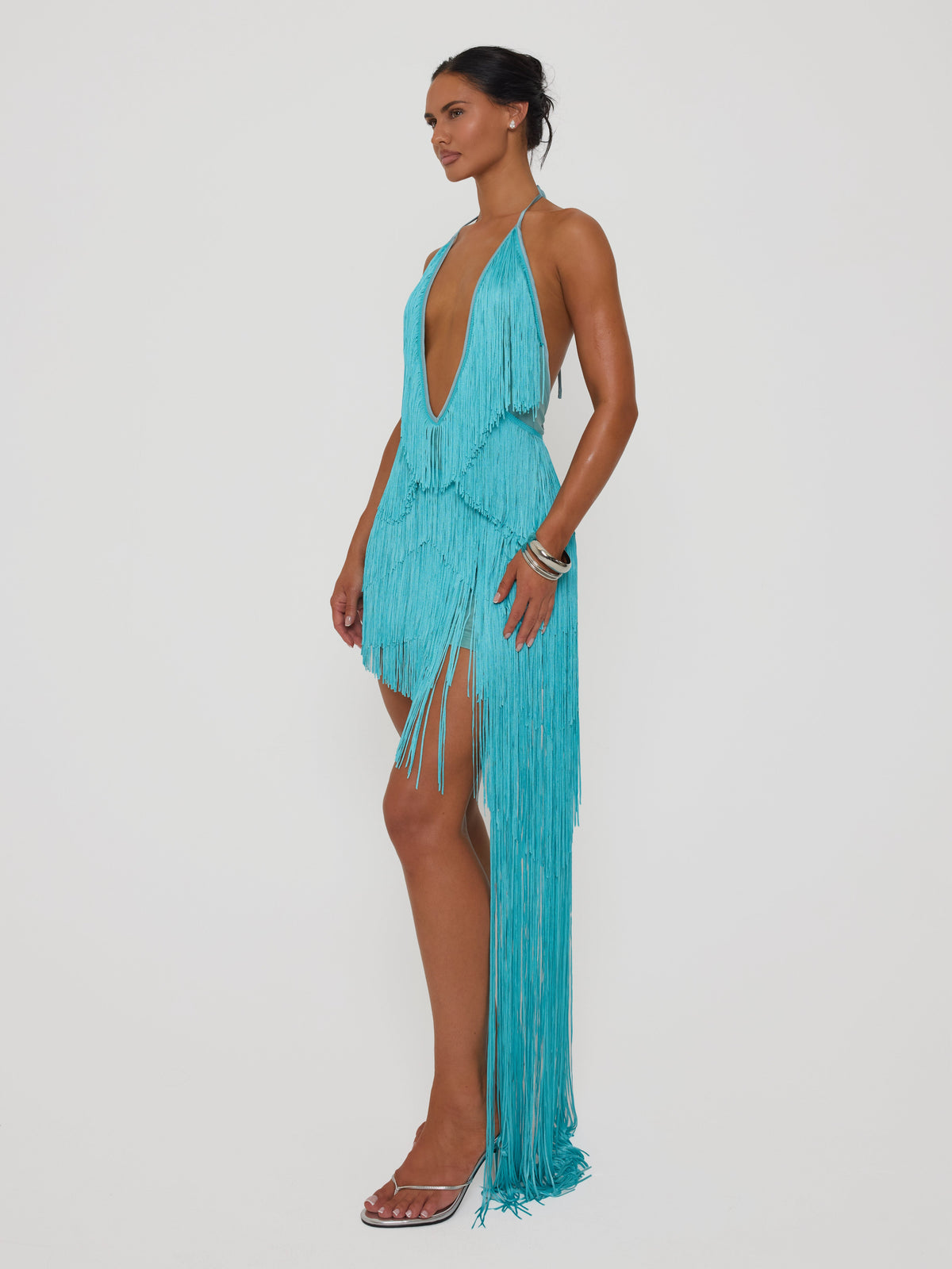 Marvelle Fringe Mini Dress