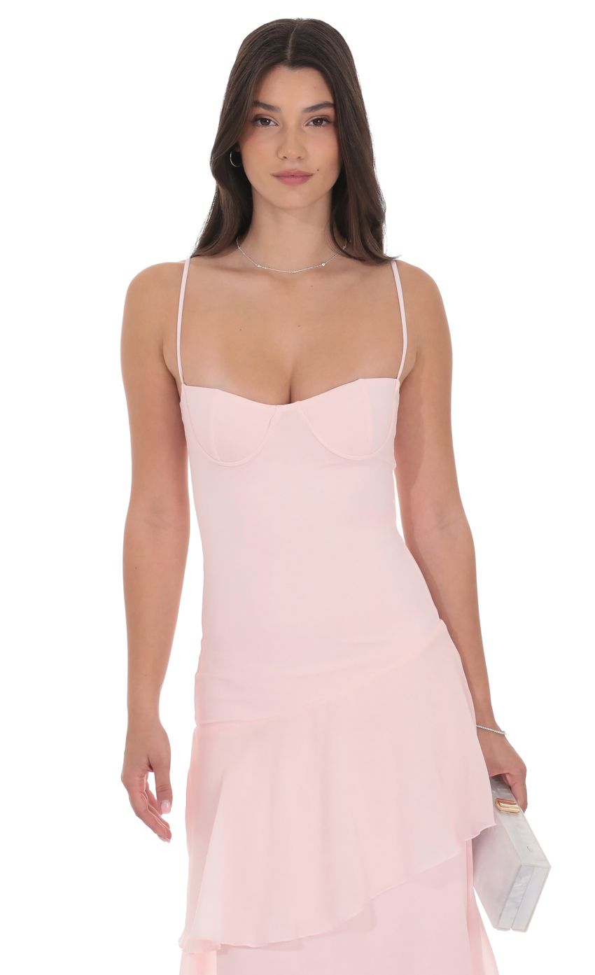 Elarienne Ruffle Maxi Dress
