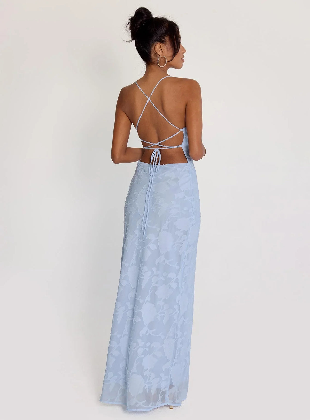 Celine Burnout Maxi Dress