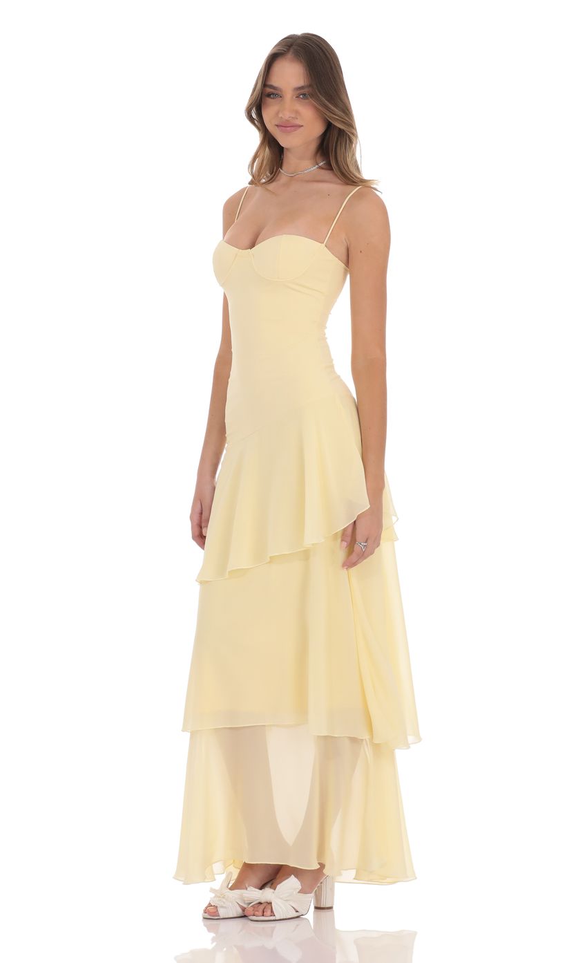 Elarienne Ruffle Maxi Dress