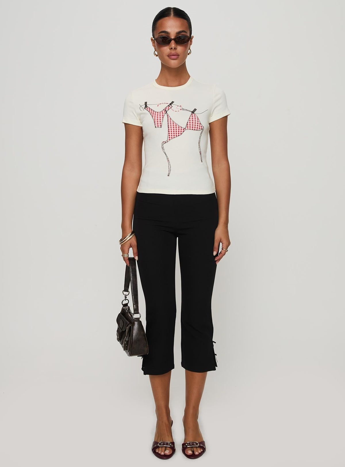 Capri Bow Trousers