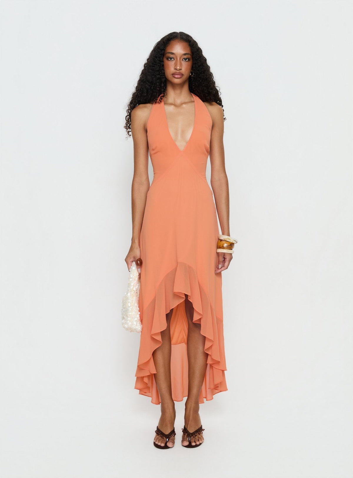 Solara Halter Maxi Dress