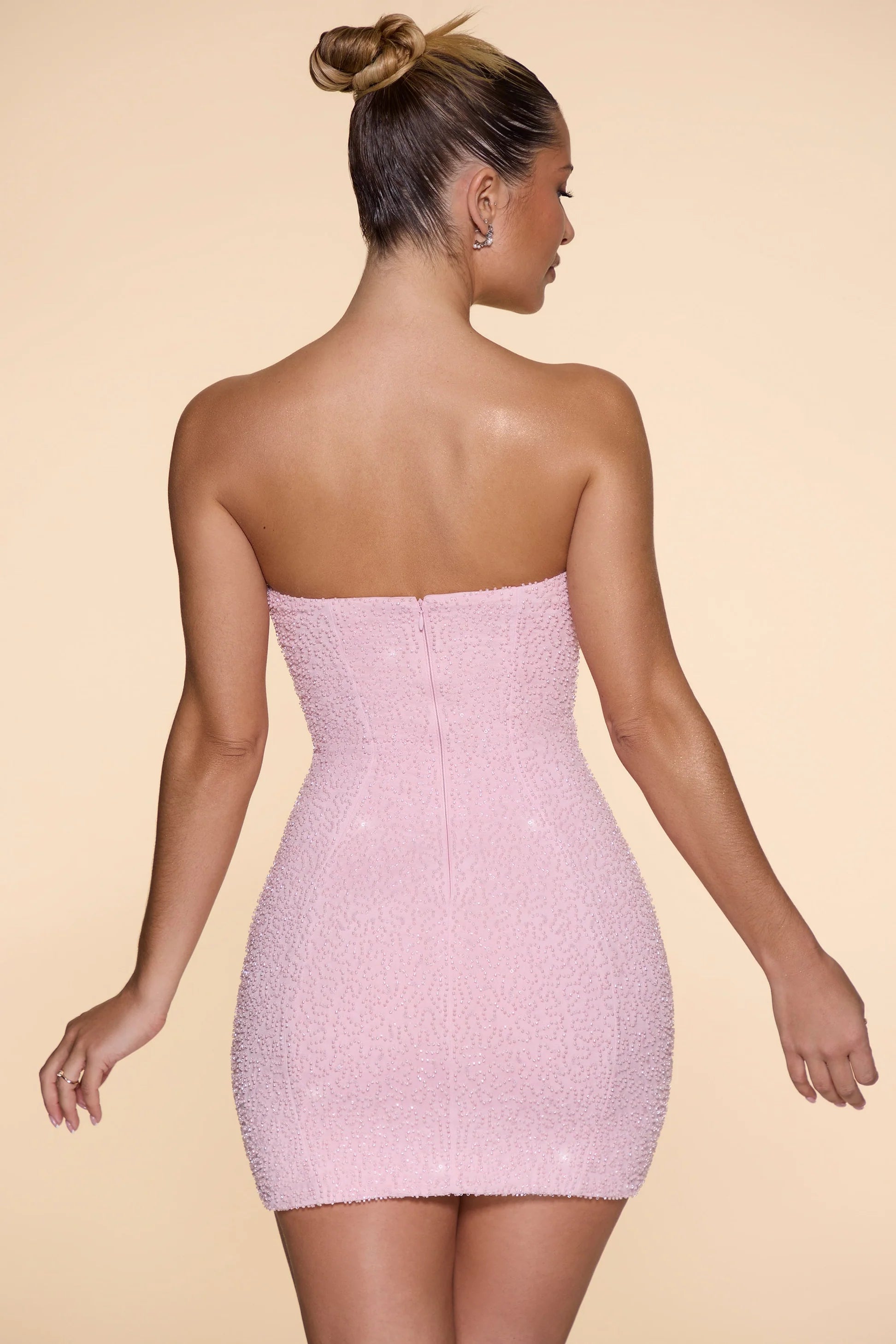 Velisse Beaded Mini Dress
