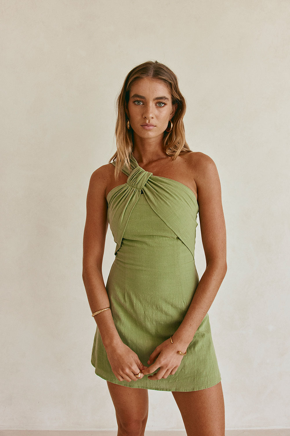 Varelle One Shoulder Mini Dress