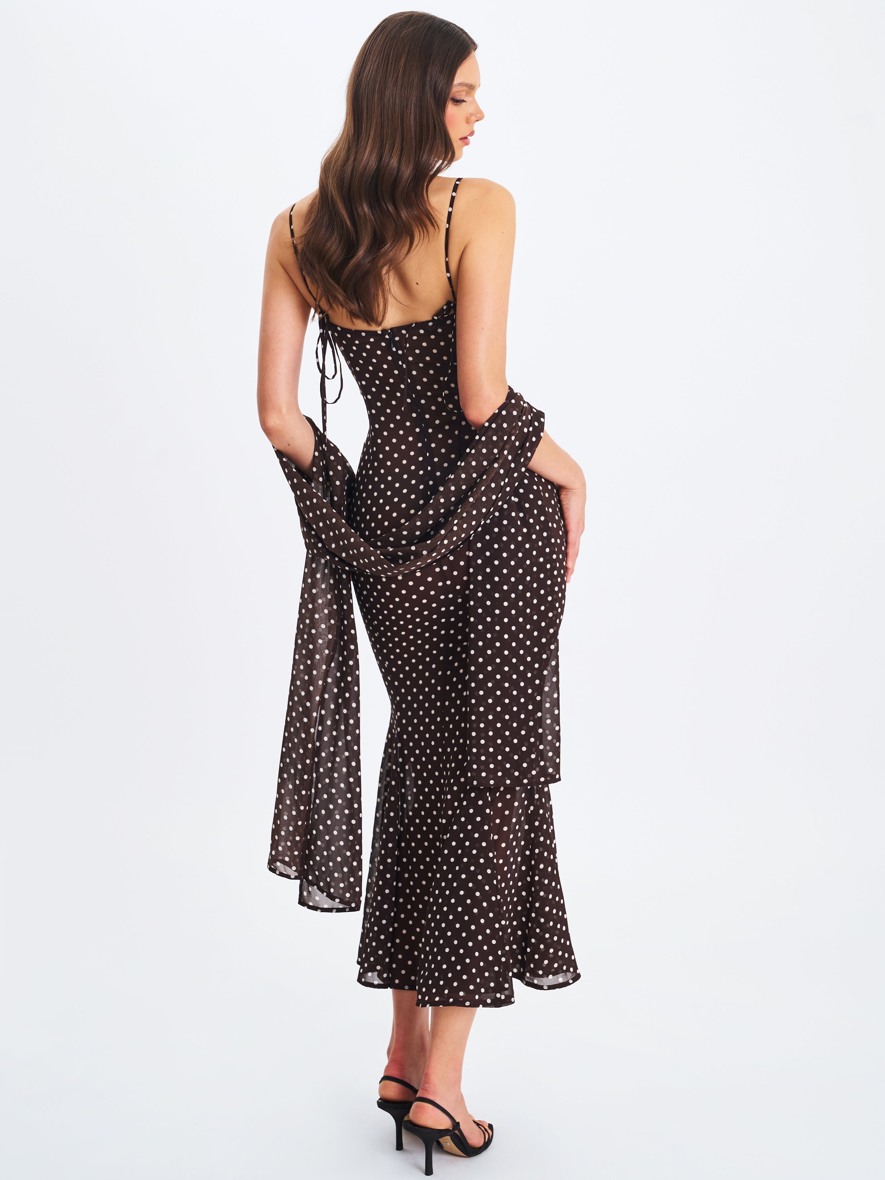 Valérinne Yadira Chiffon Maxi Dress