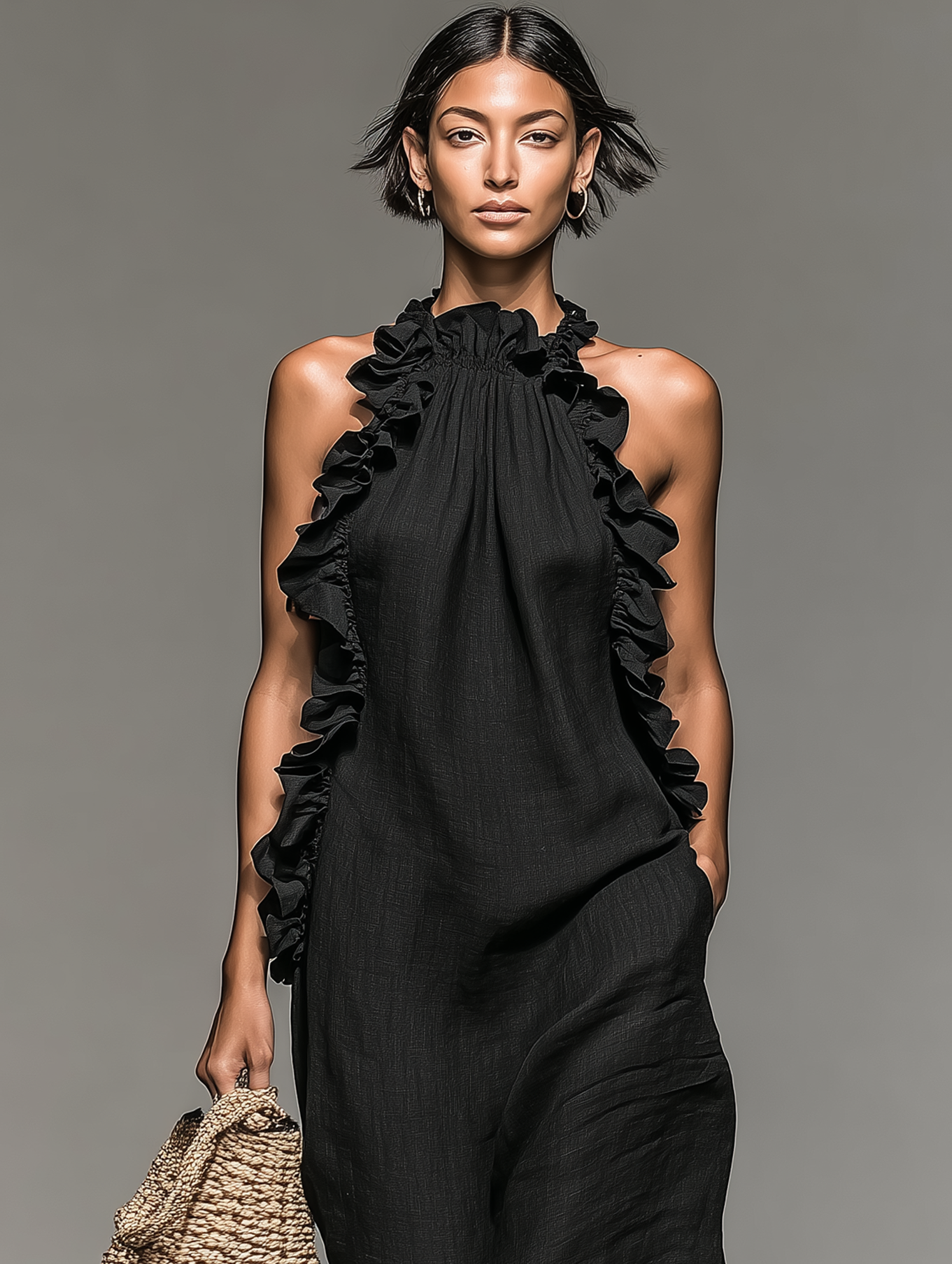 Juliette Ruffle Maxi Dress