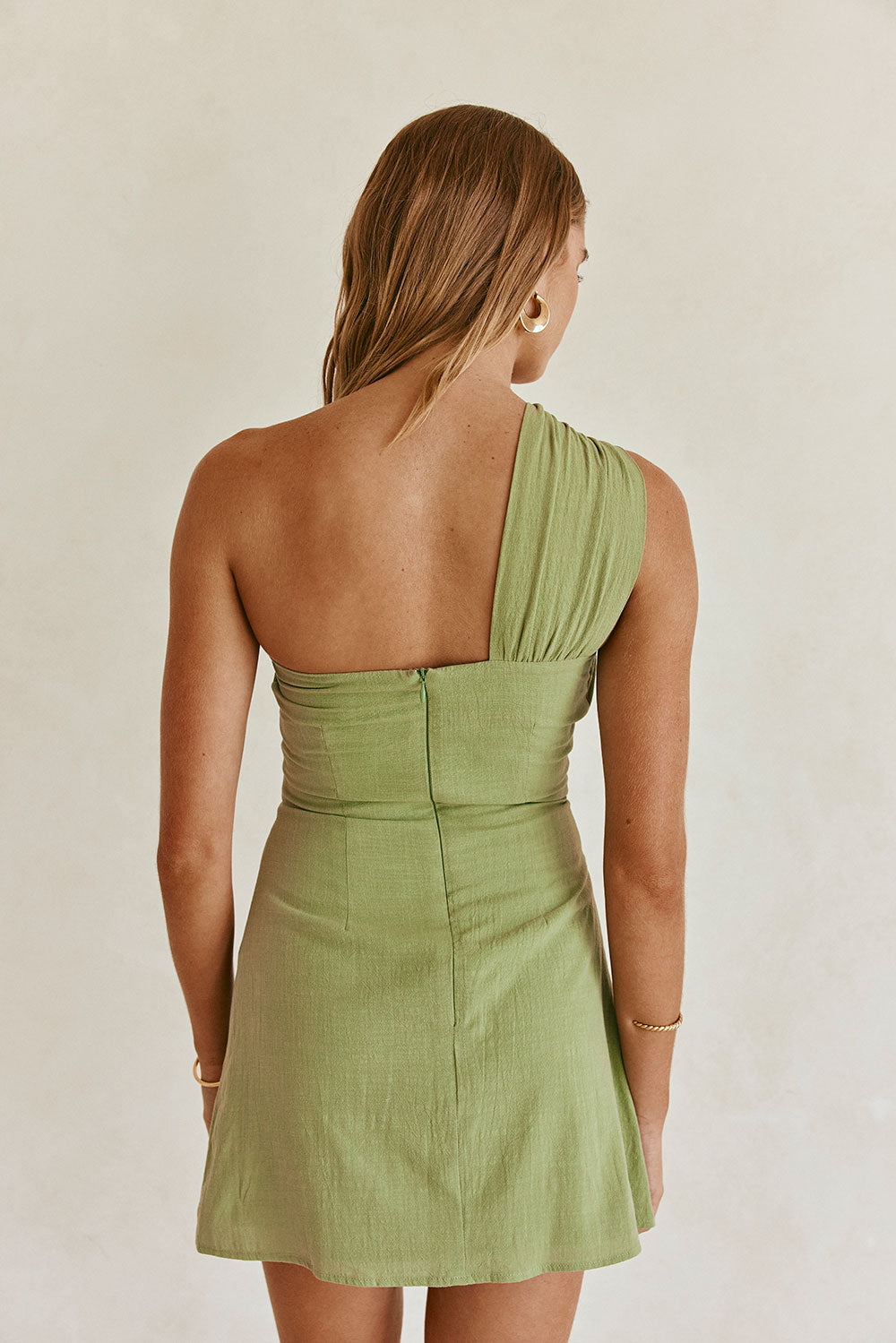 Varelle One Shoulder Mini Dress
